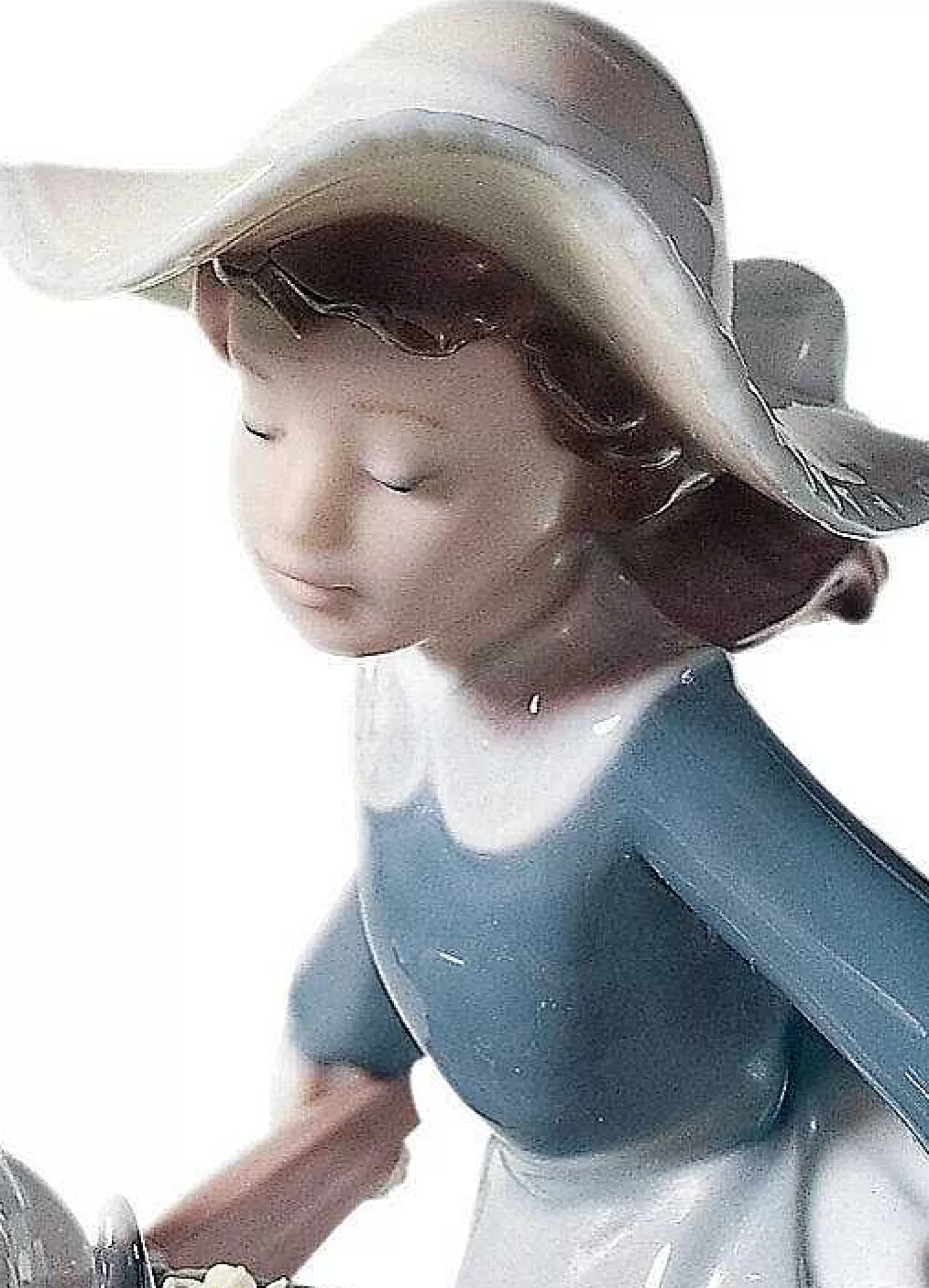 Lladró A Barrow Of Fun Girl Figurine^ Children