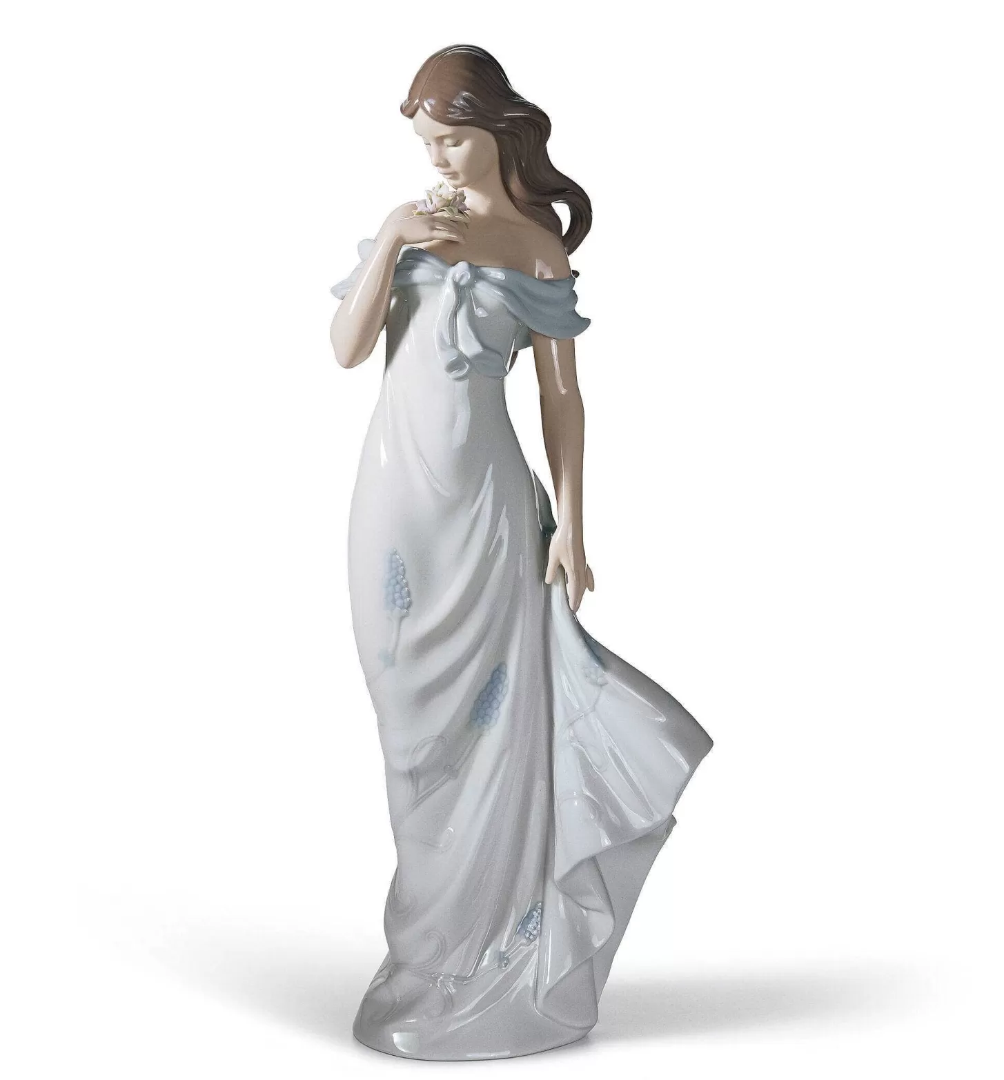Lladró A Flower'S Whisper Woman Figurine^ Heritage