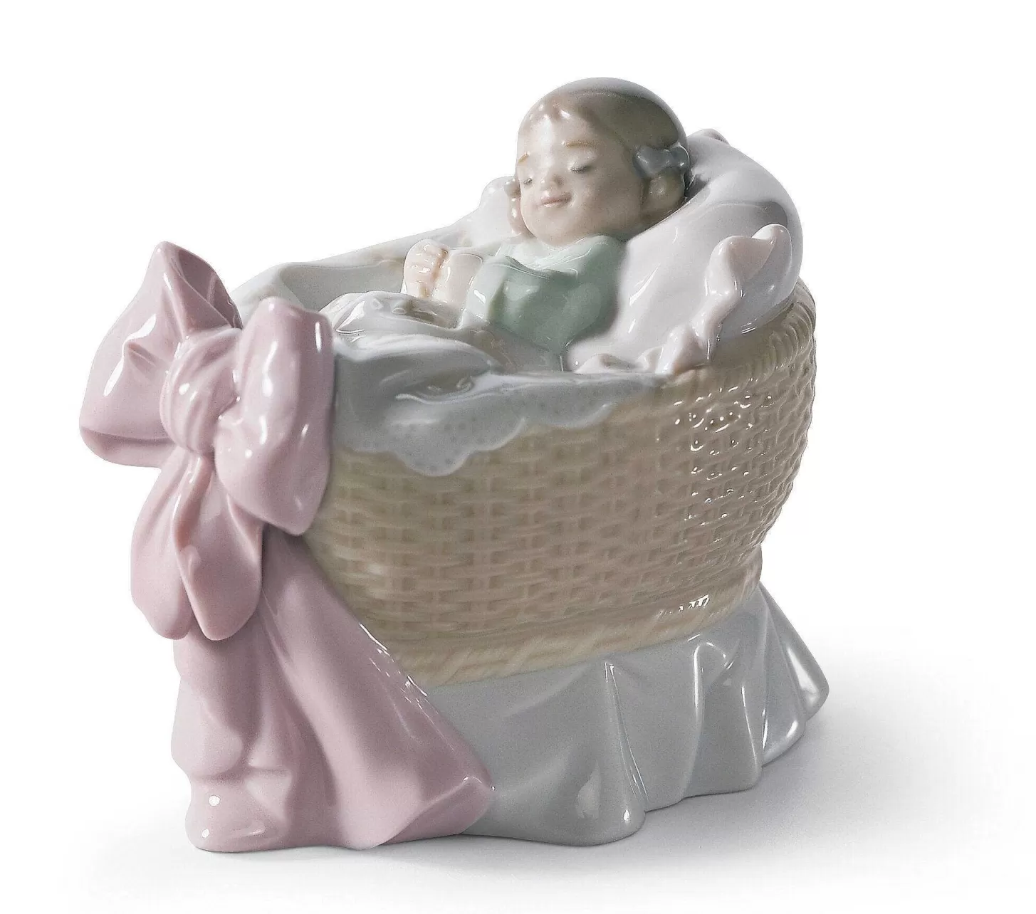 Lladró A New Treasure Girl Figurine^ Children