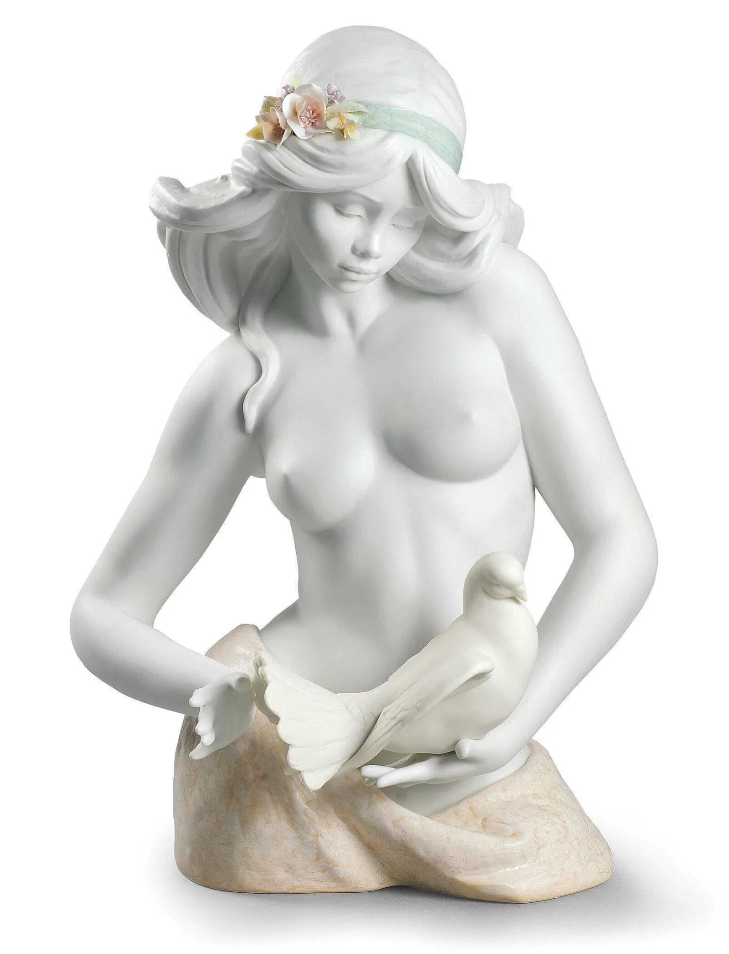 Lladró A Tribute To Peace Woman Figurine^ Heritage