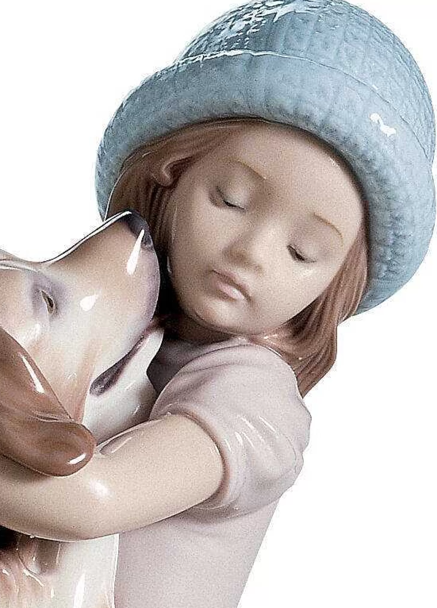 Lladró A Warm Welcome Dog Figurine^ Children