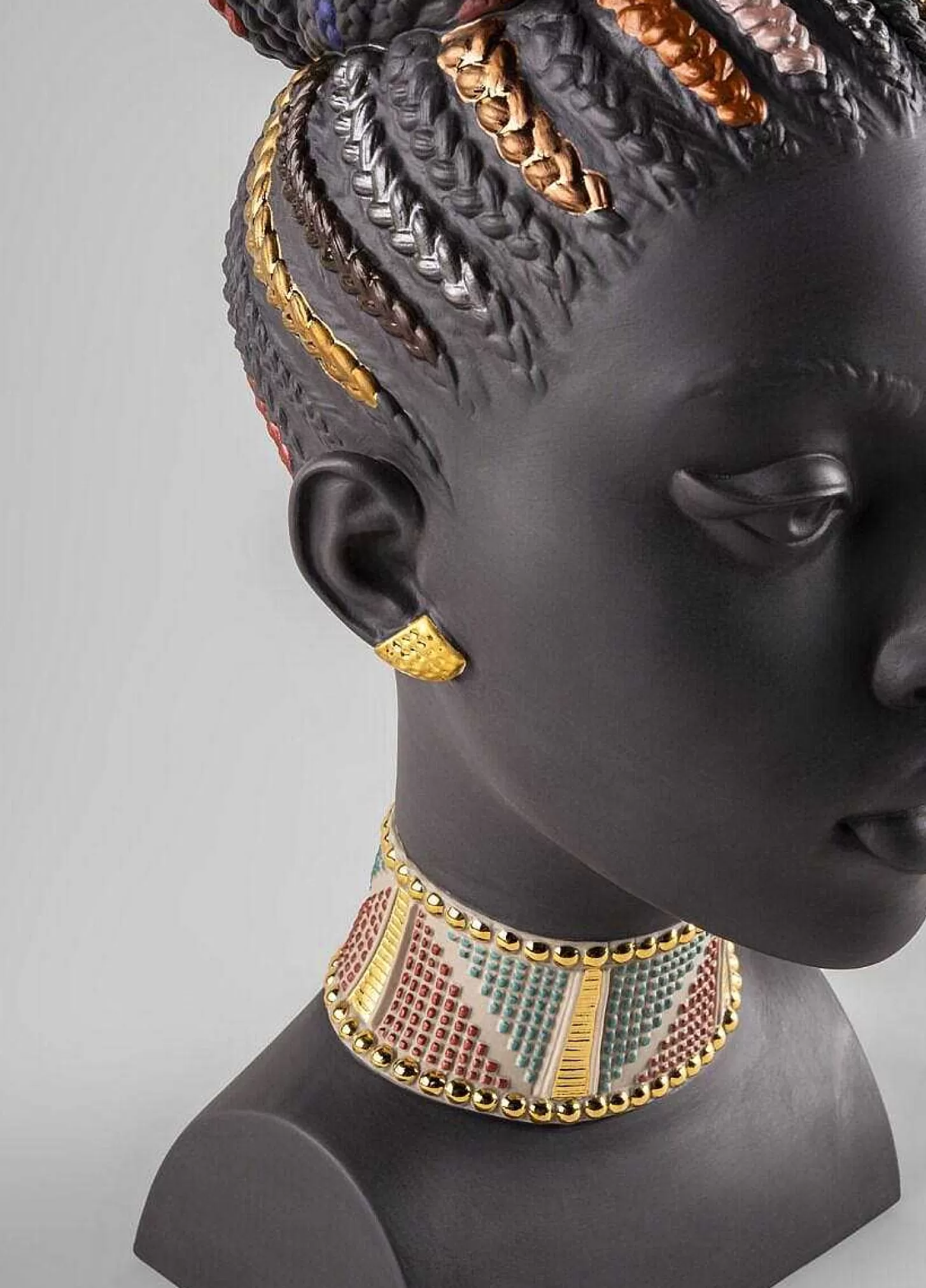 Lladró African Colors Sculpture^ Heritage