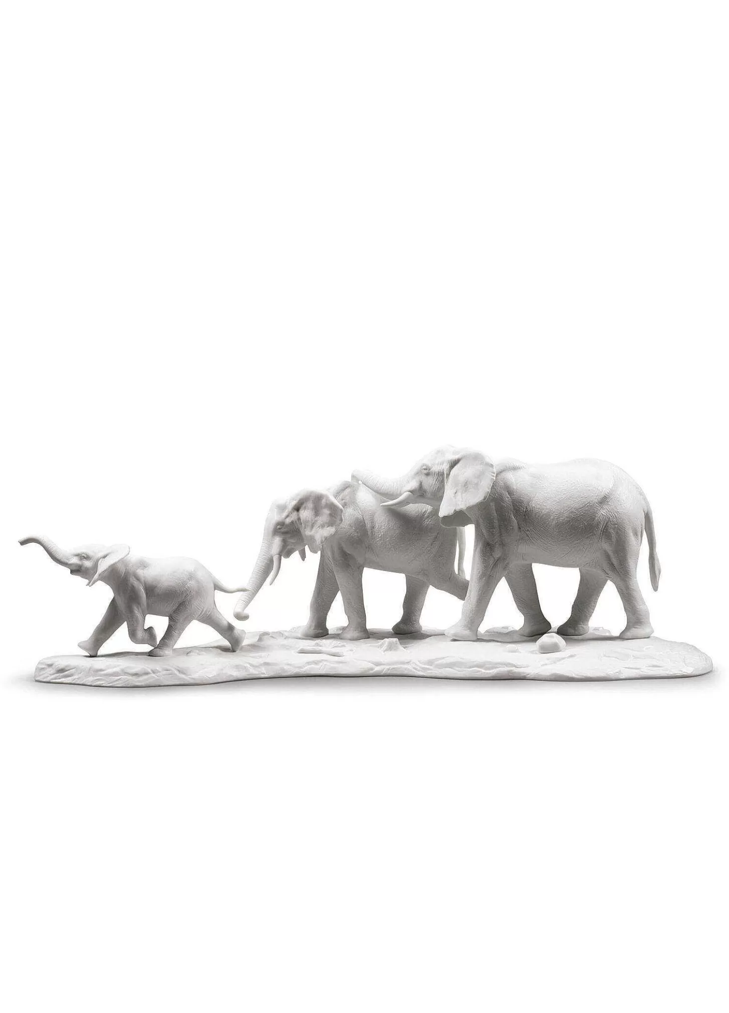 Lladró African Savannah Wild Animals Sculpture. White^ Animals
