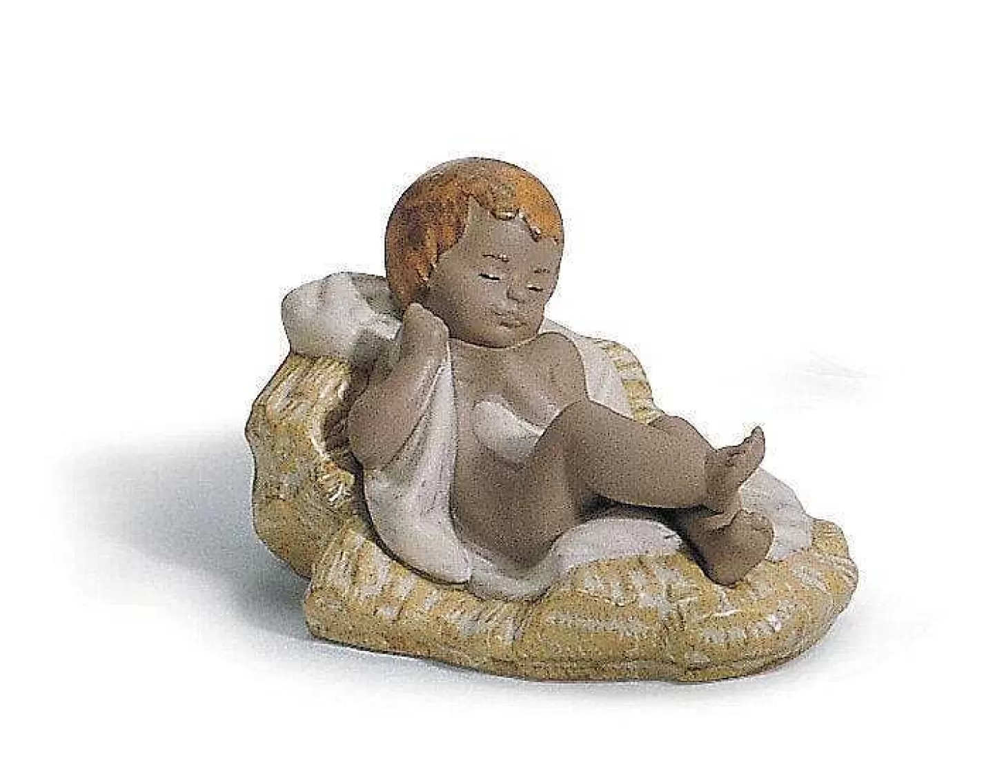 Lladró Baby Jesus Nativity Figurine. Gres^ Christianity