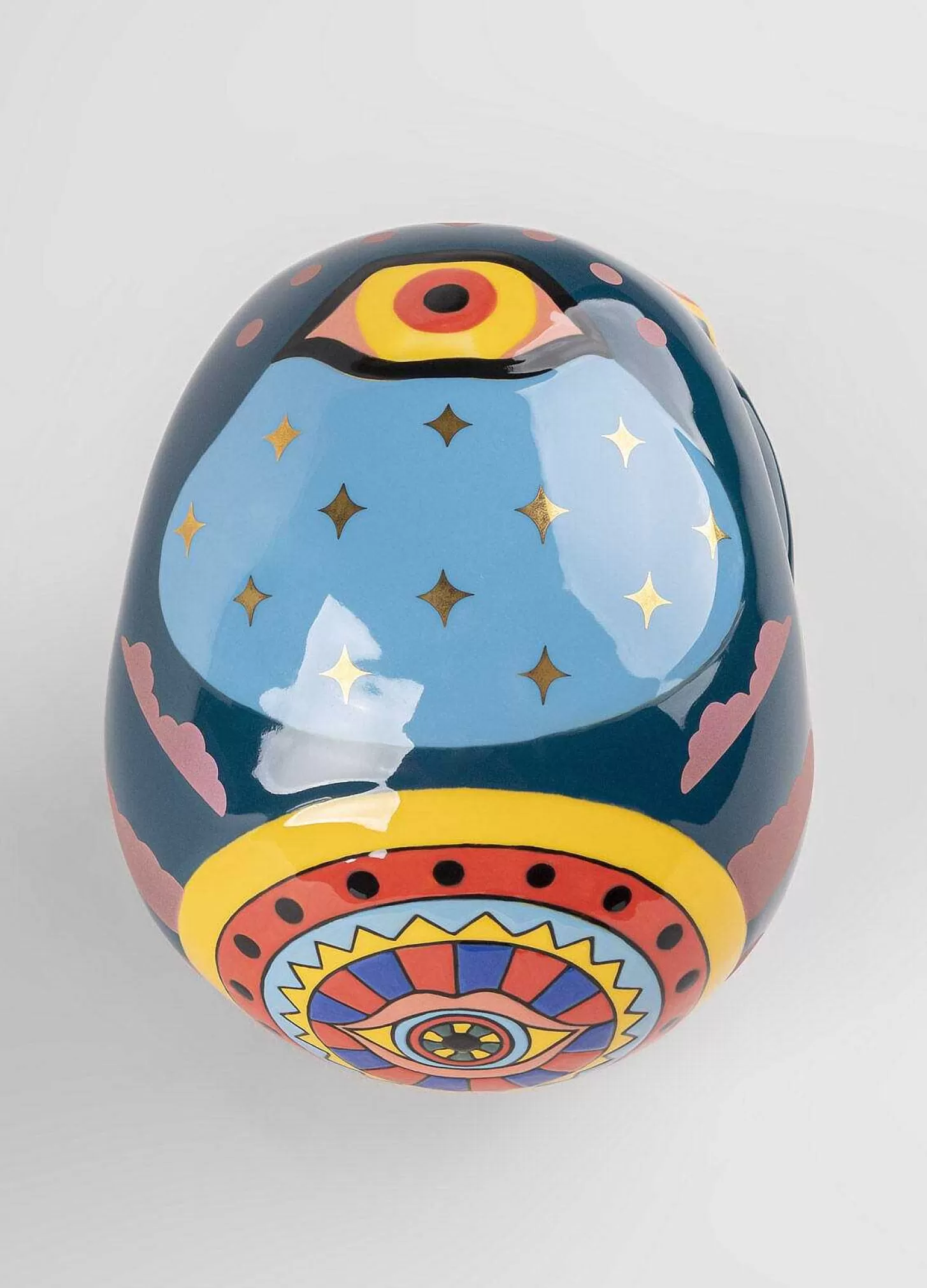 Lladró Blue Desert Sculpture. Limited Edition^ Design