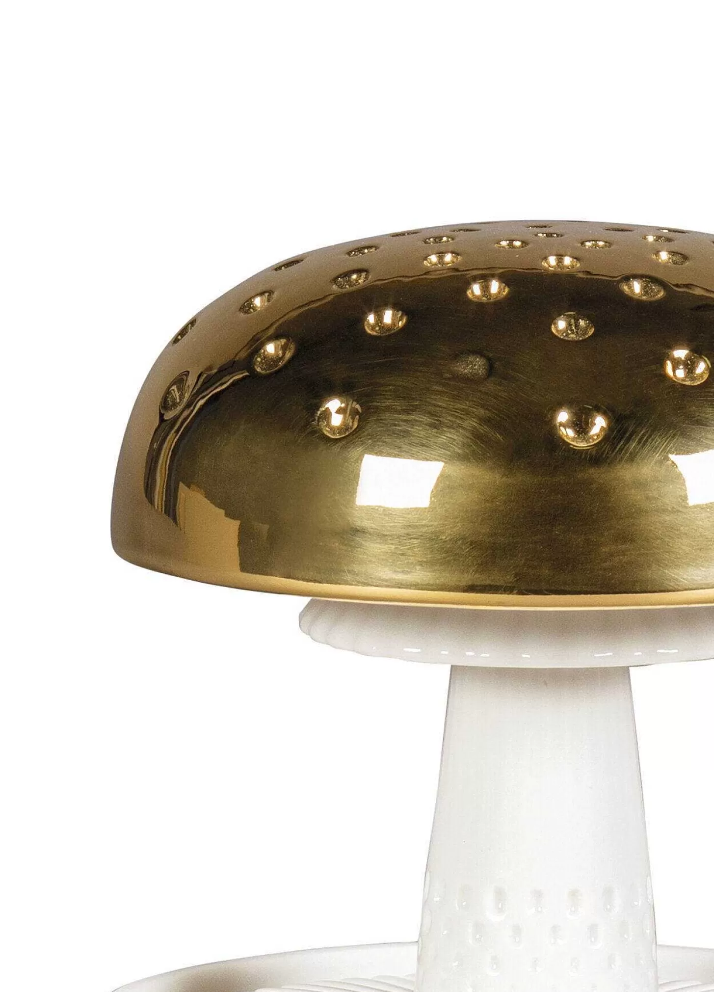 Lladró Boletus 1 Diffuser. Gold. On The Prairie Scent^ Gifts