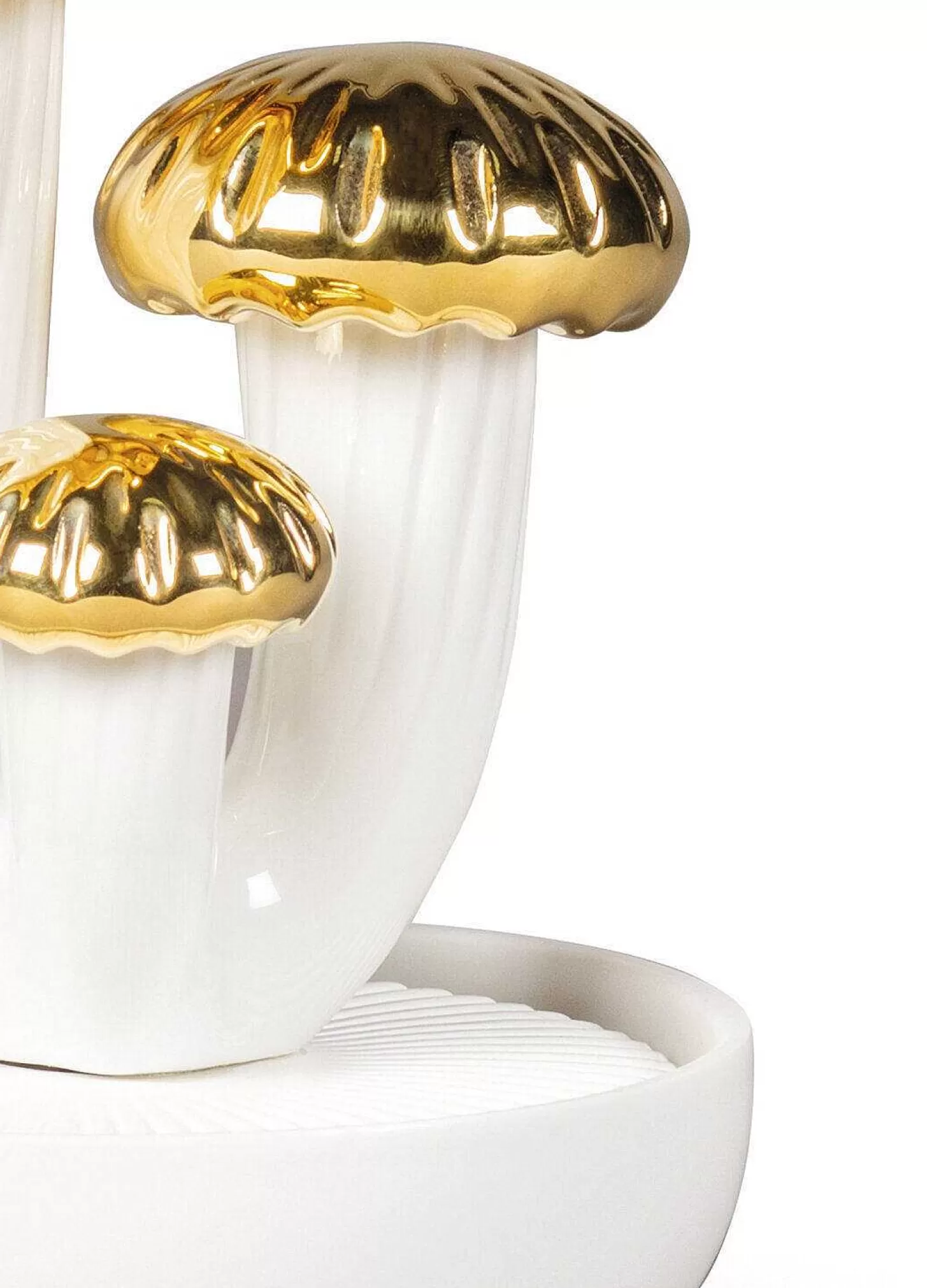 Lladró Boletus 3 Diffuser. Gold. Gardens Of Valencia Scent^ Gifts