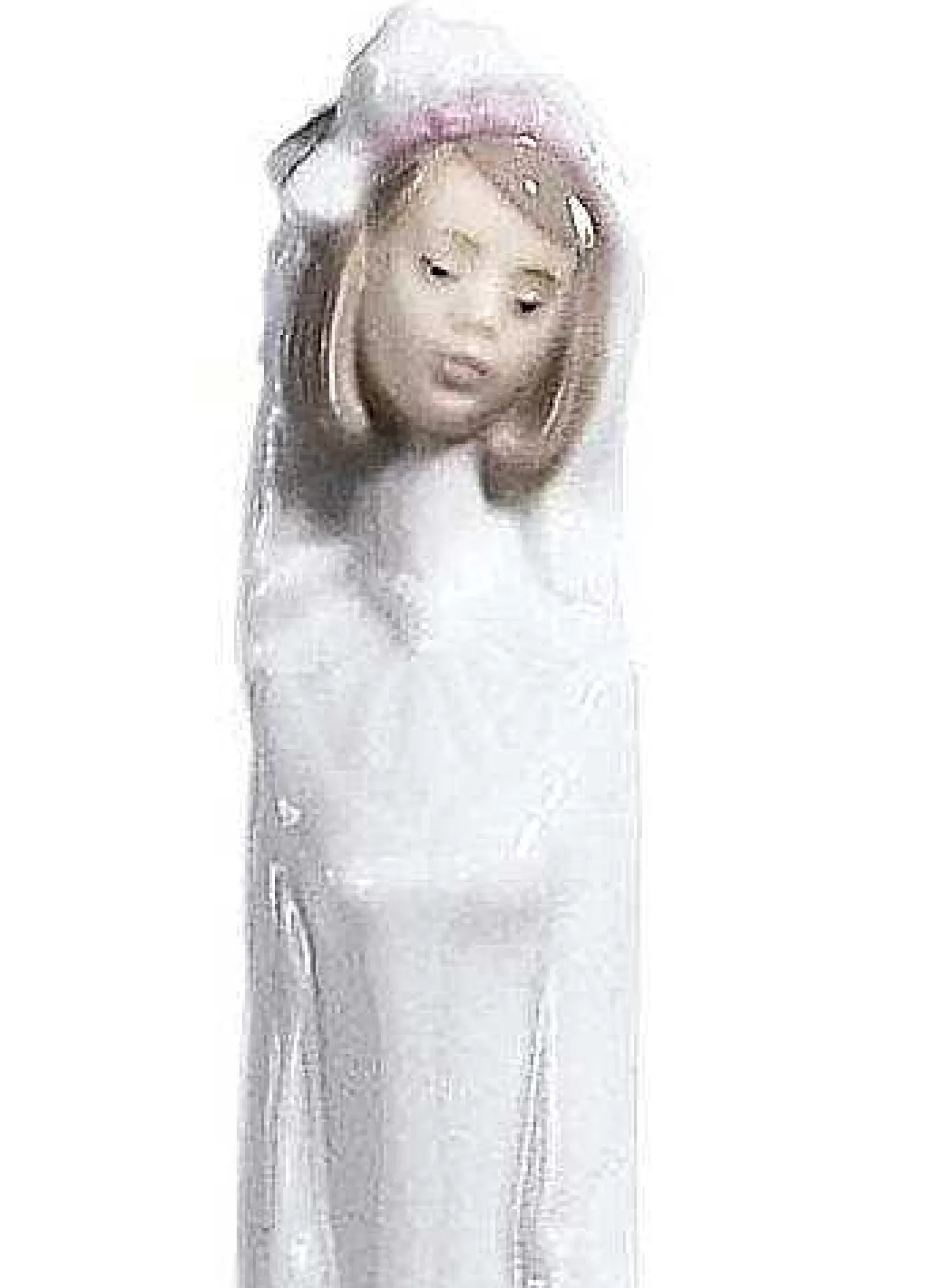 Lladró Bridal Bell Figurine^ Love