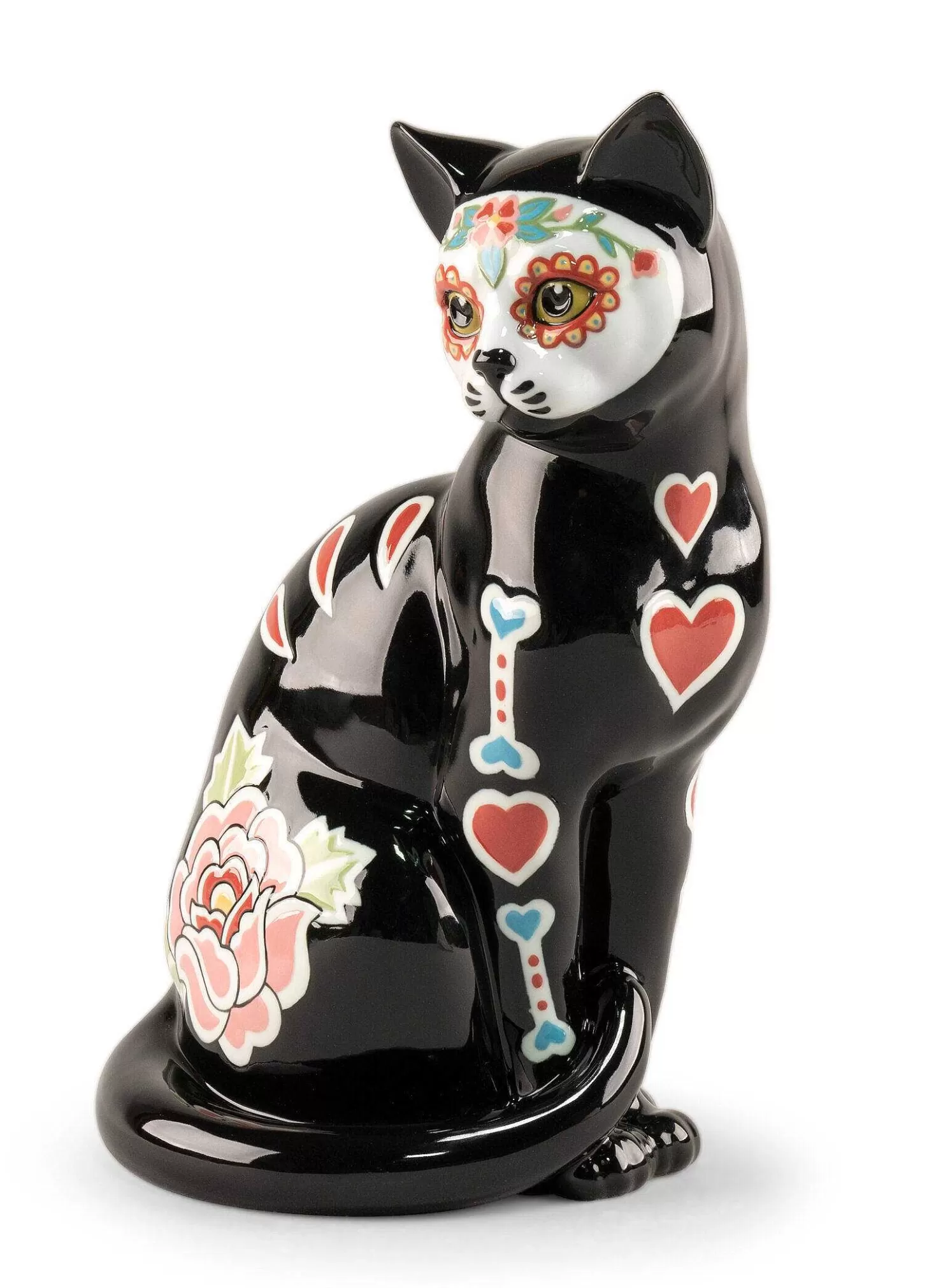 Lladró Catrina Cat Figurine^ Animals