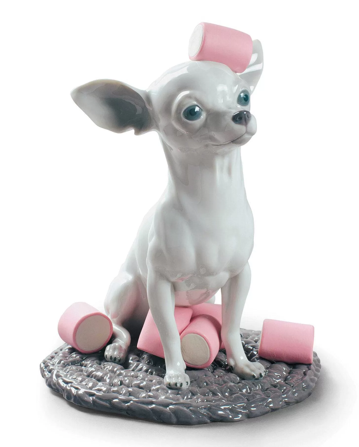 Lladró Chihuahua With Marshmallows Dog Figurine^ Gifts