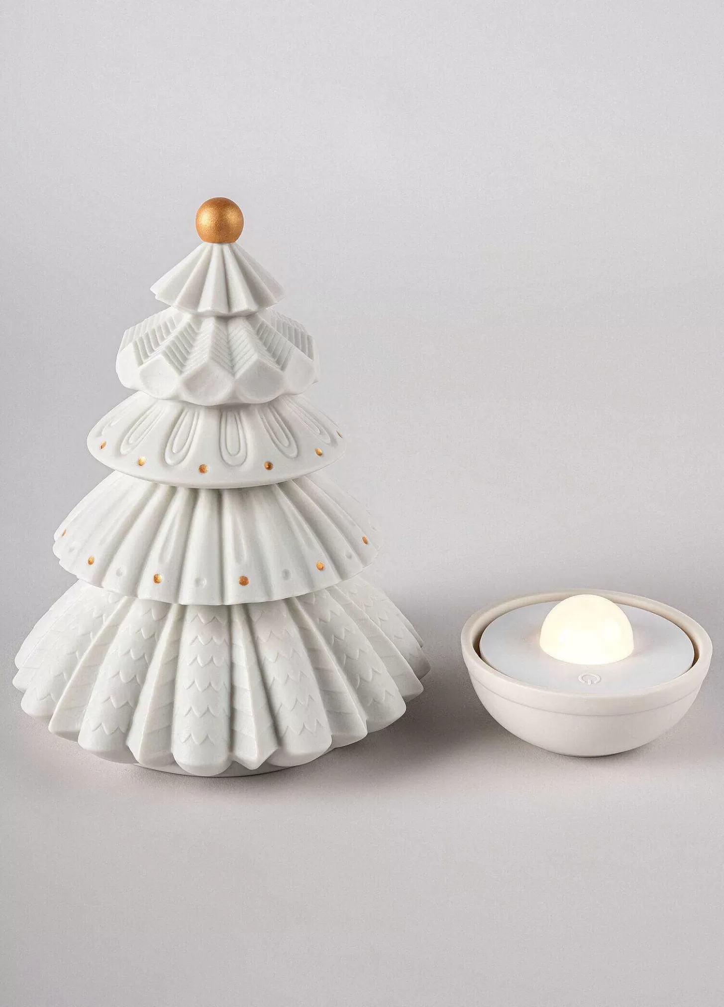 Lladró Christmas Tree Lamp^ Lithophanes