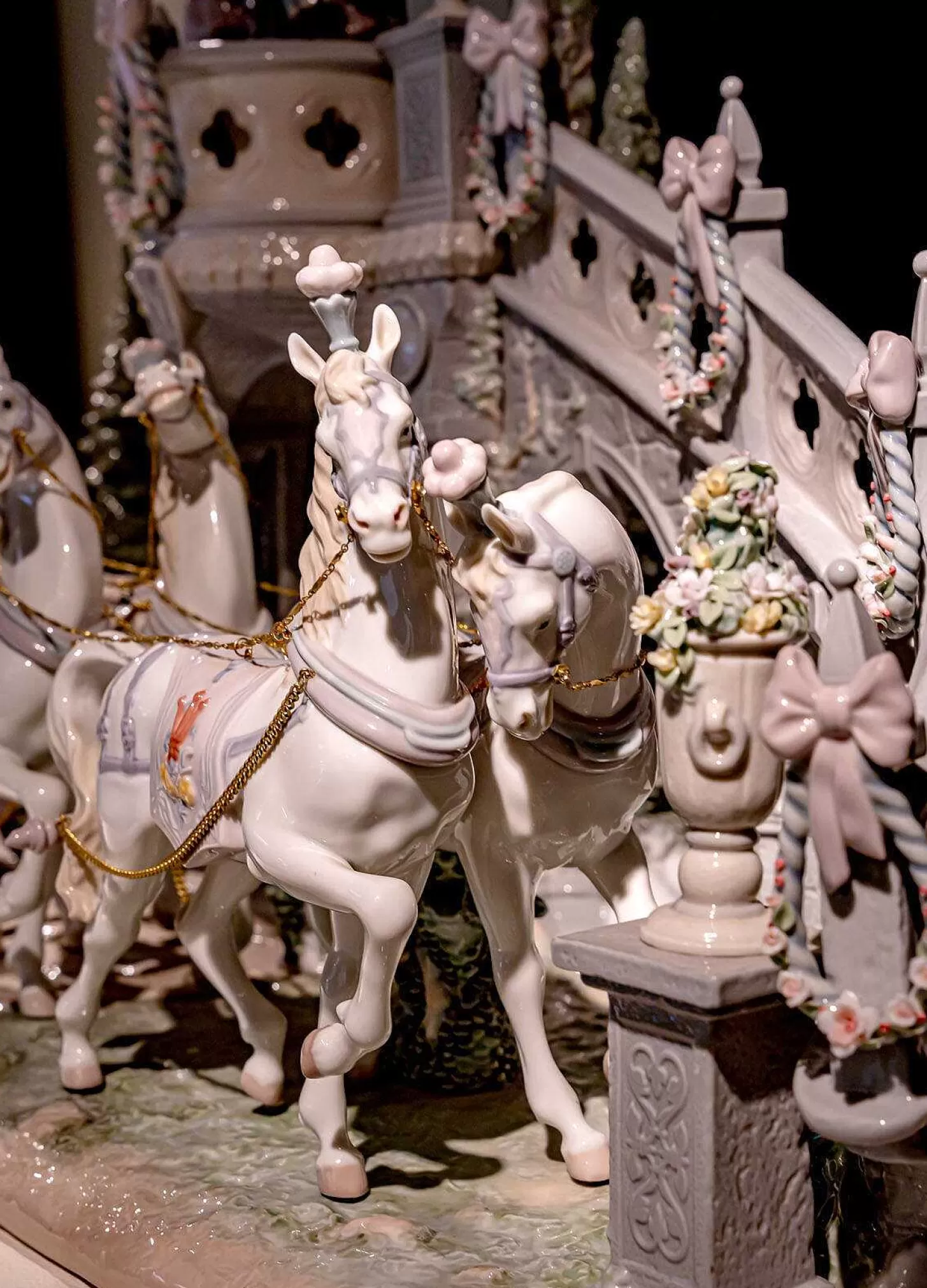 Lladró Cinderella'S Arrival Sculpture. Limited Edition^ High Porcelain