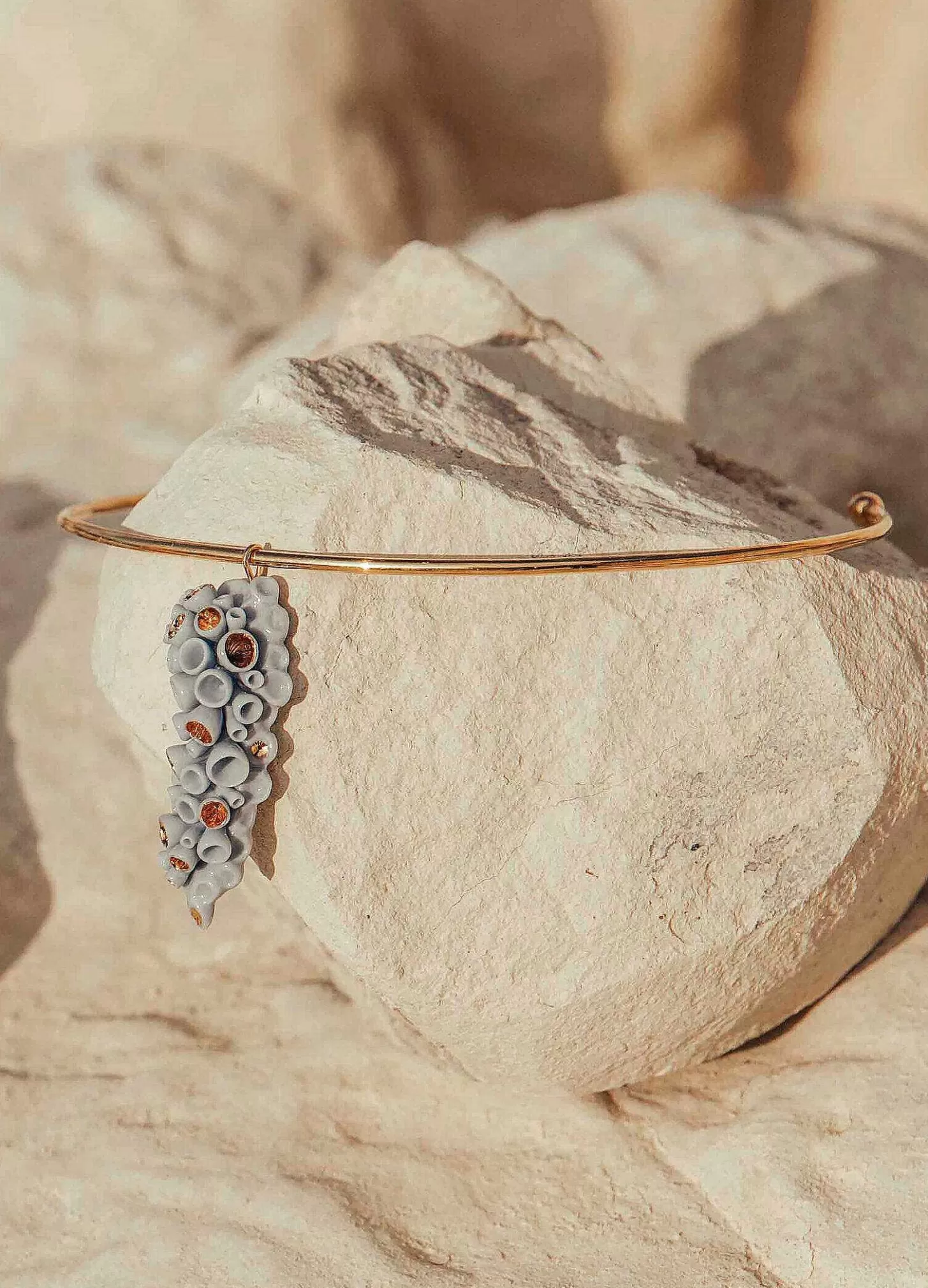 Lladró Coral Blue Reef Necklace^ Jewelry