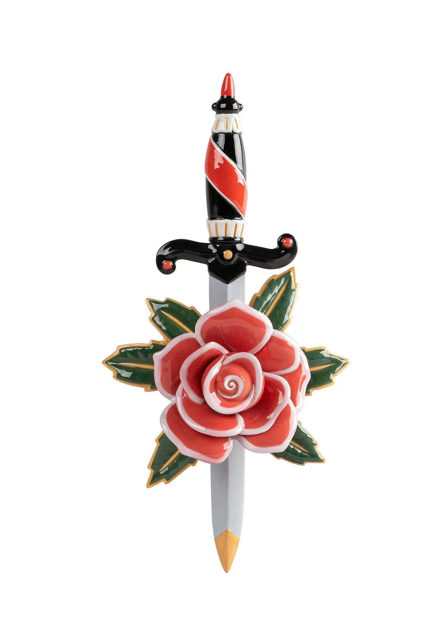 Lladró Dagger And Rose^ Design