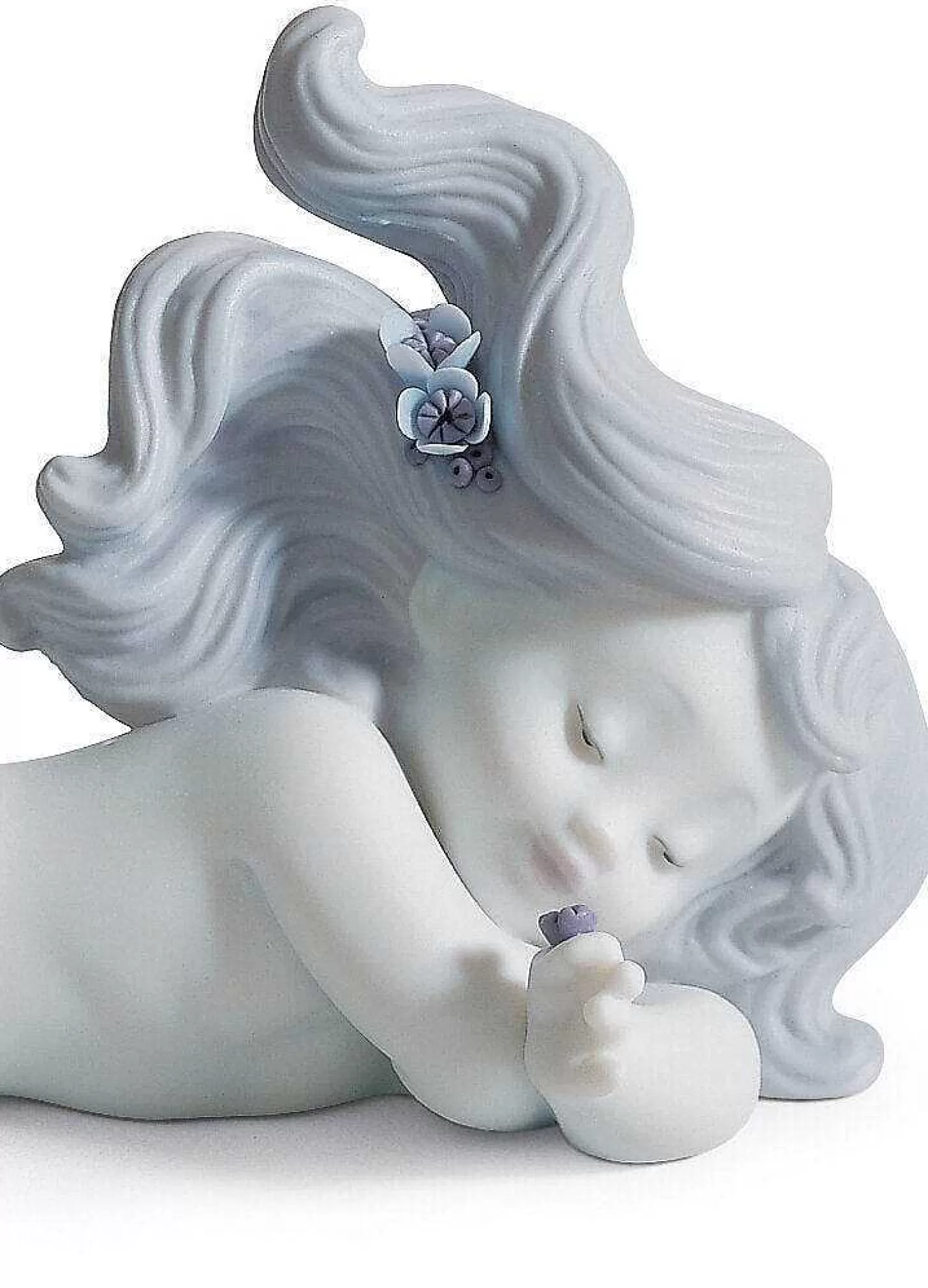 Lladró Day Dreaming At Sea Mermaid Figurine^ Mythology