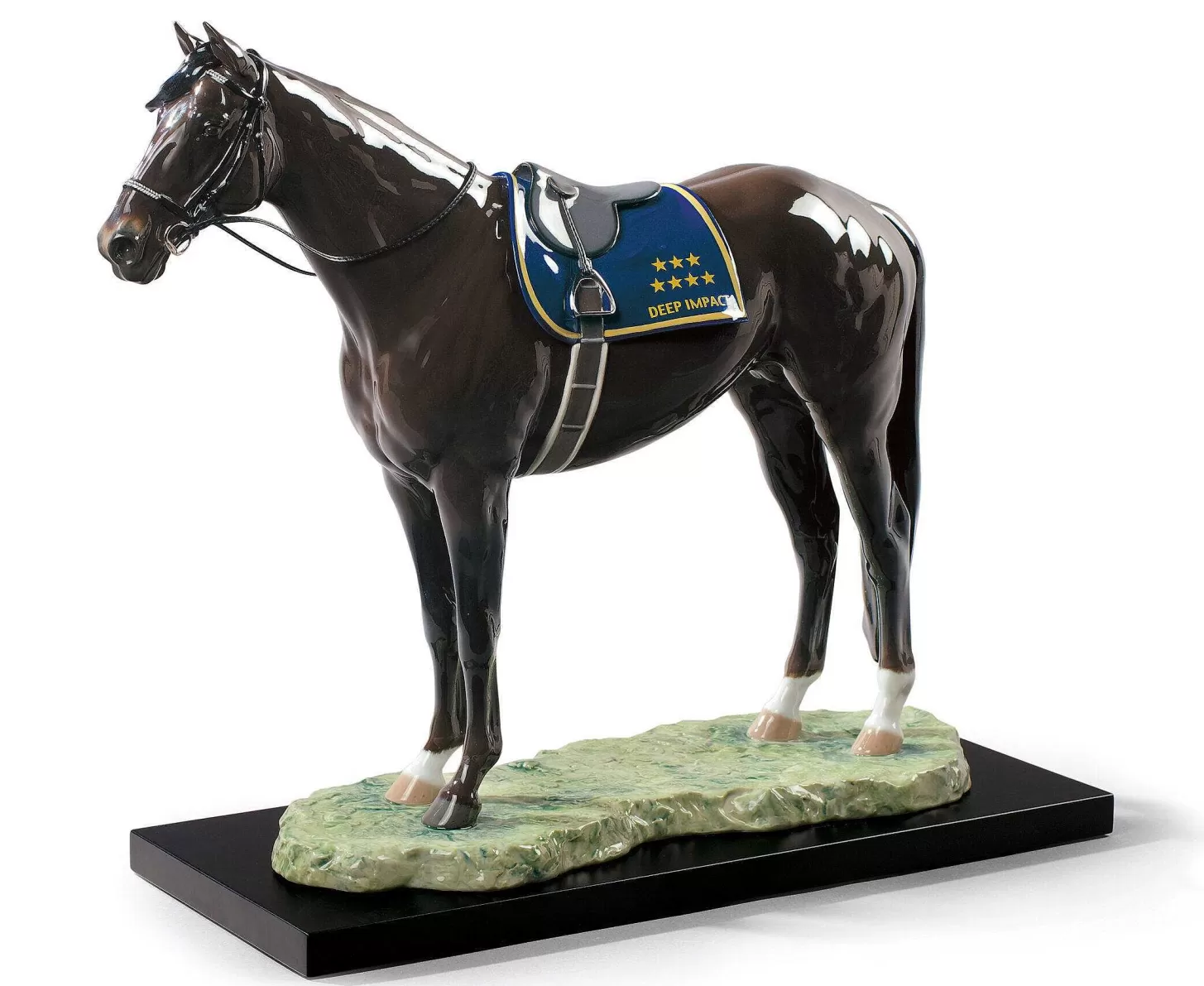 Lladró Deep Impact Horse Sculpture. Limited Edition Gloss^ Animals