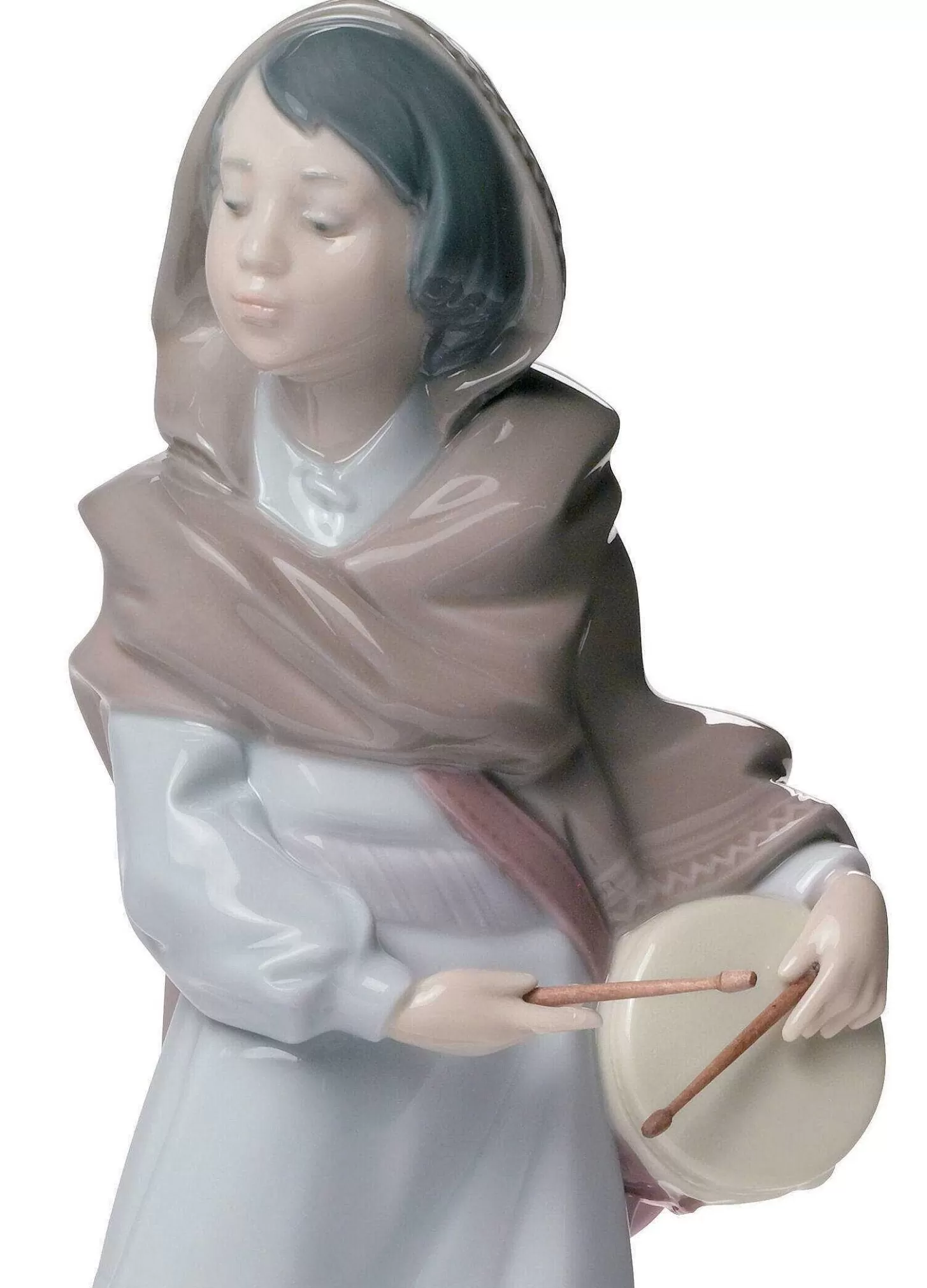 Lladró Drummer Boy Nativity Figurine^ Christianity