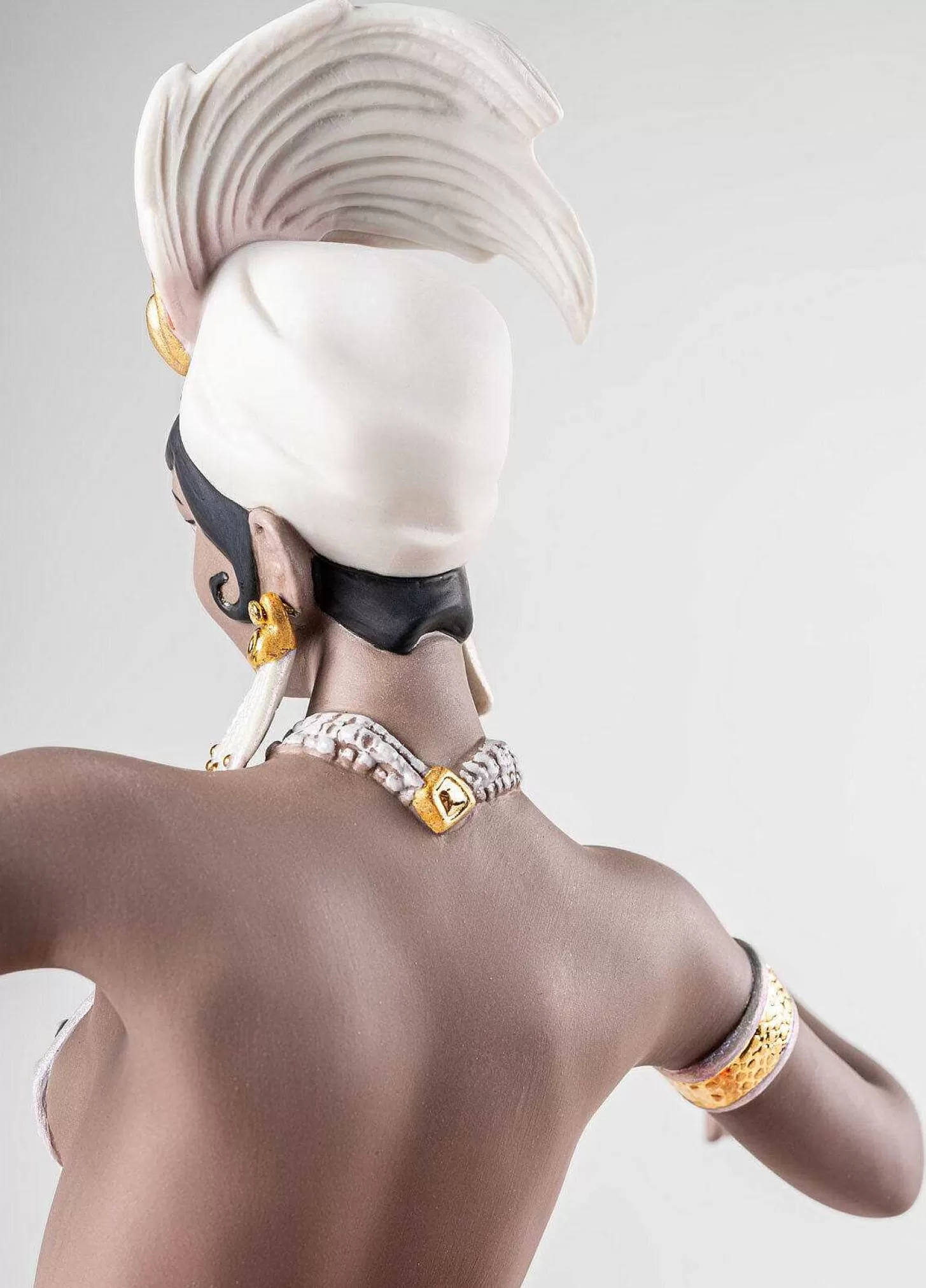 Lladró Ebony Goddess Sculpture^ Heritage