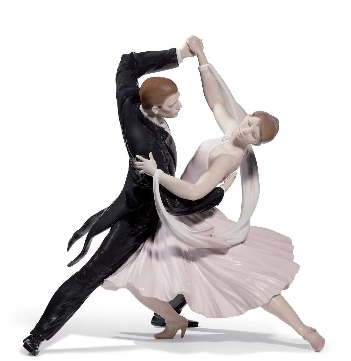 Lladró Elegant Foxtrot Couple Figurine. Limited Edition^ Love