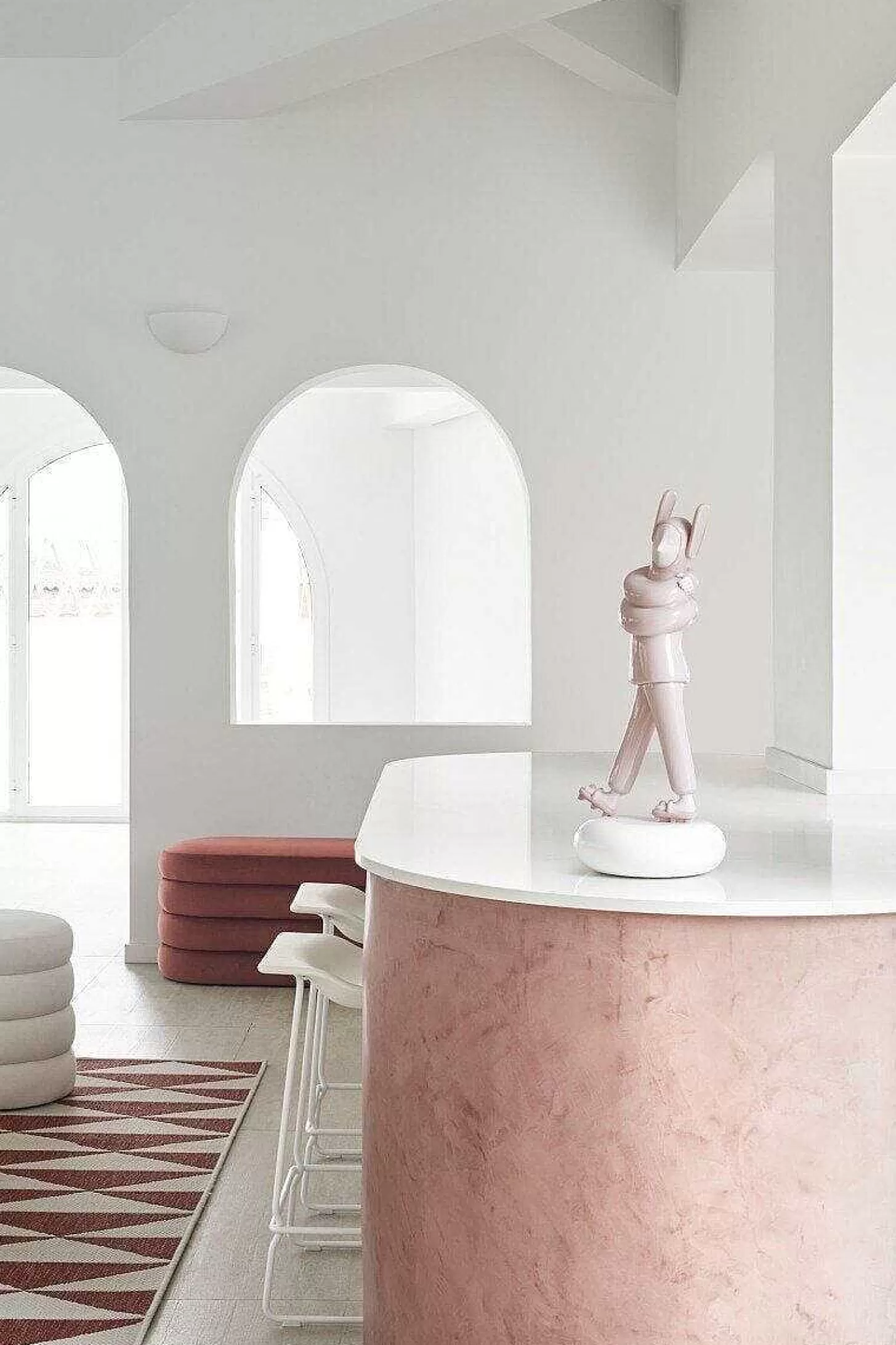 Lladró Embraced (Pink) Sculpture^ Design