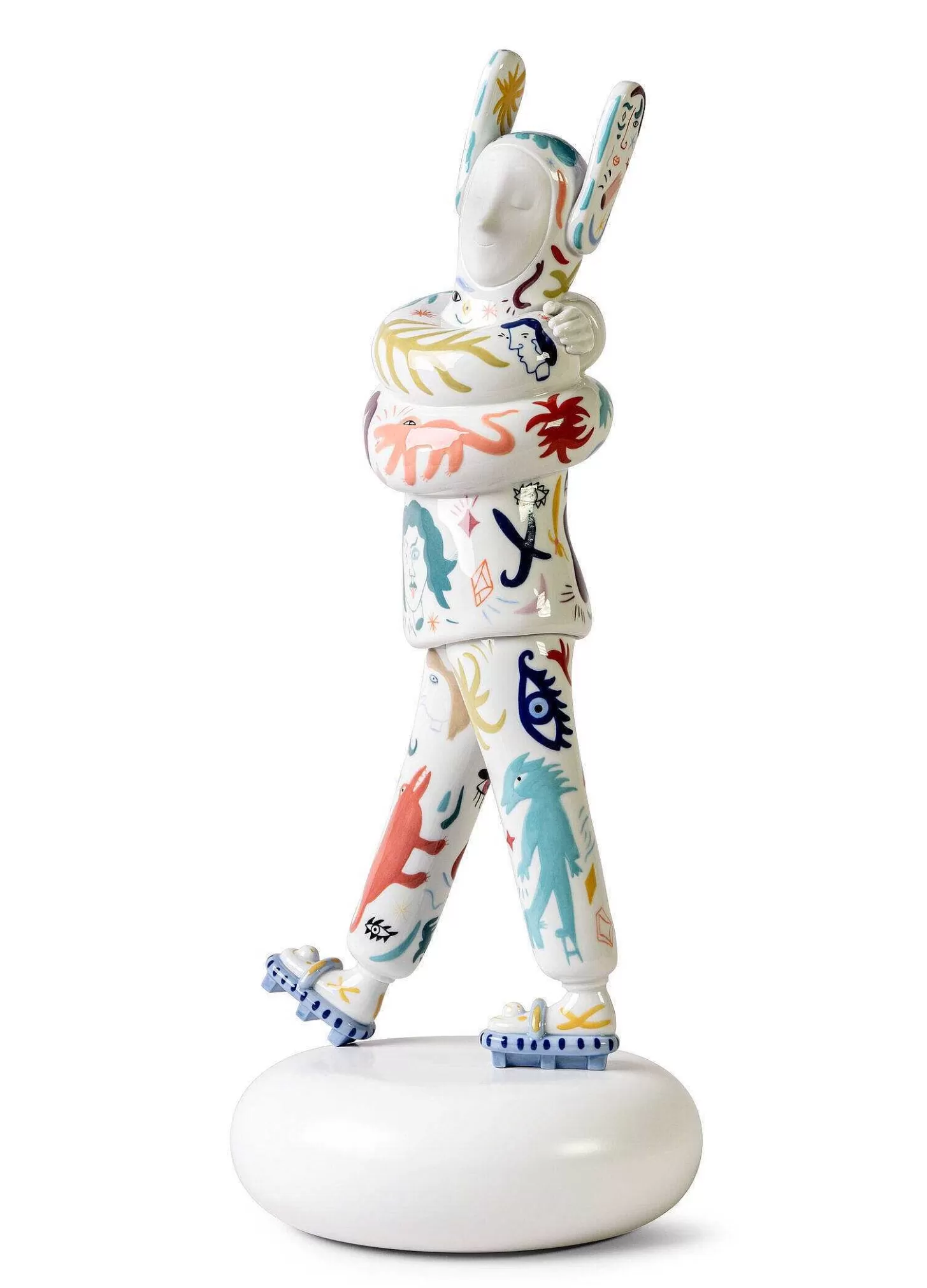 Lladró Embraced Sculpture. Limited Edition^ Design