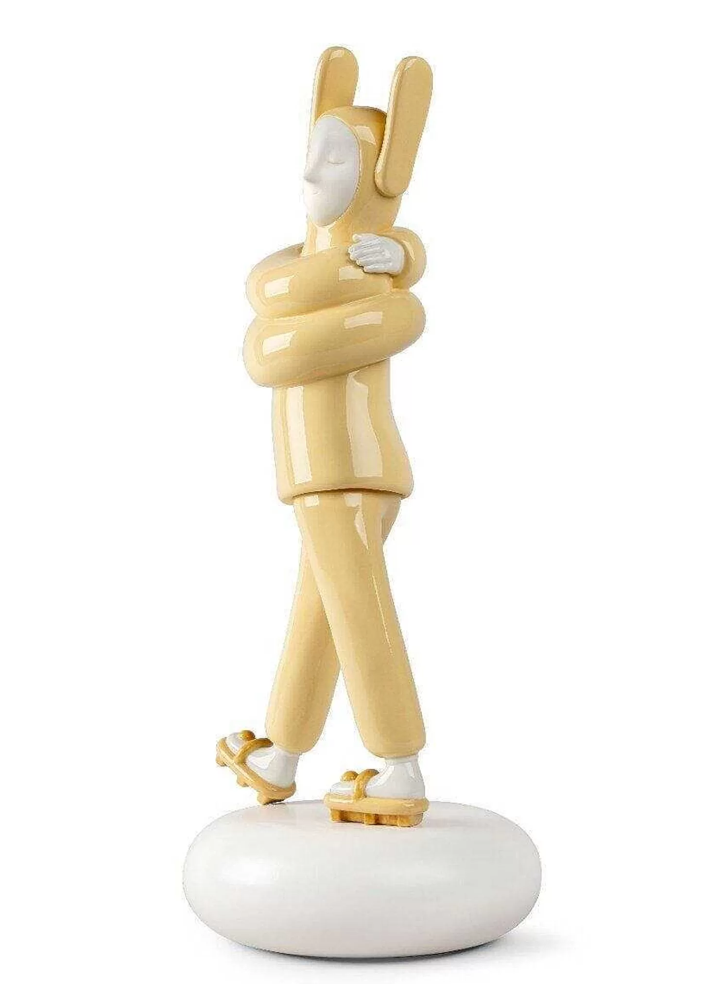 Lladró Embraced (Yellow) Sculpture^ Design