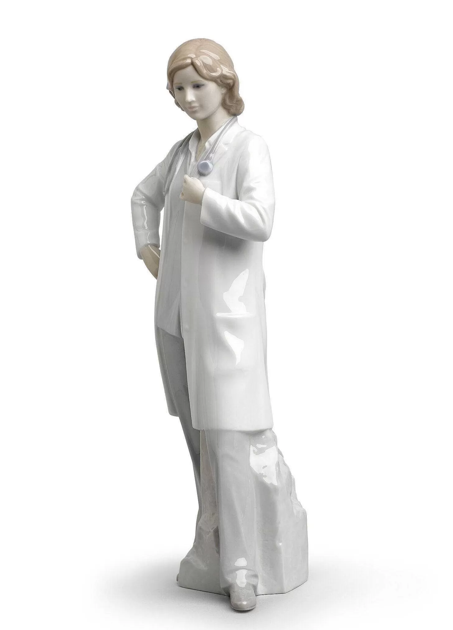 Lladró Female Doctor Figurine^ Gifts