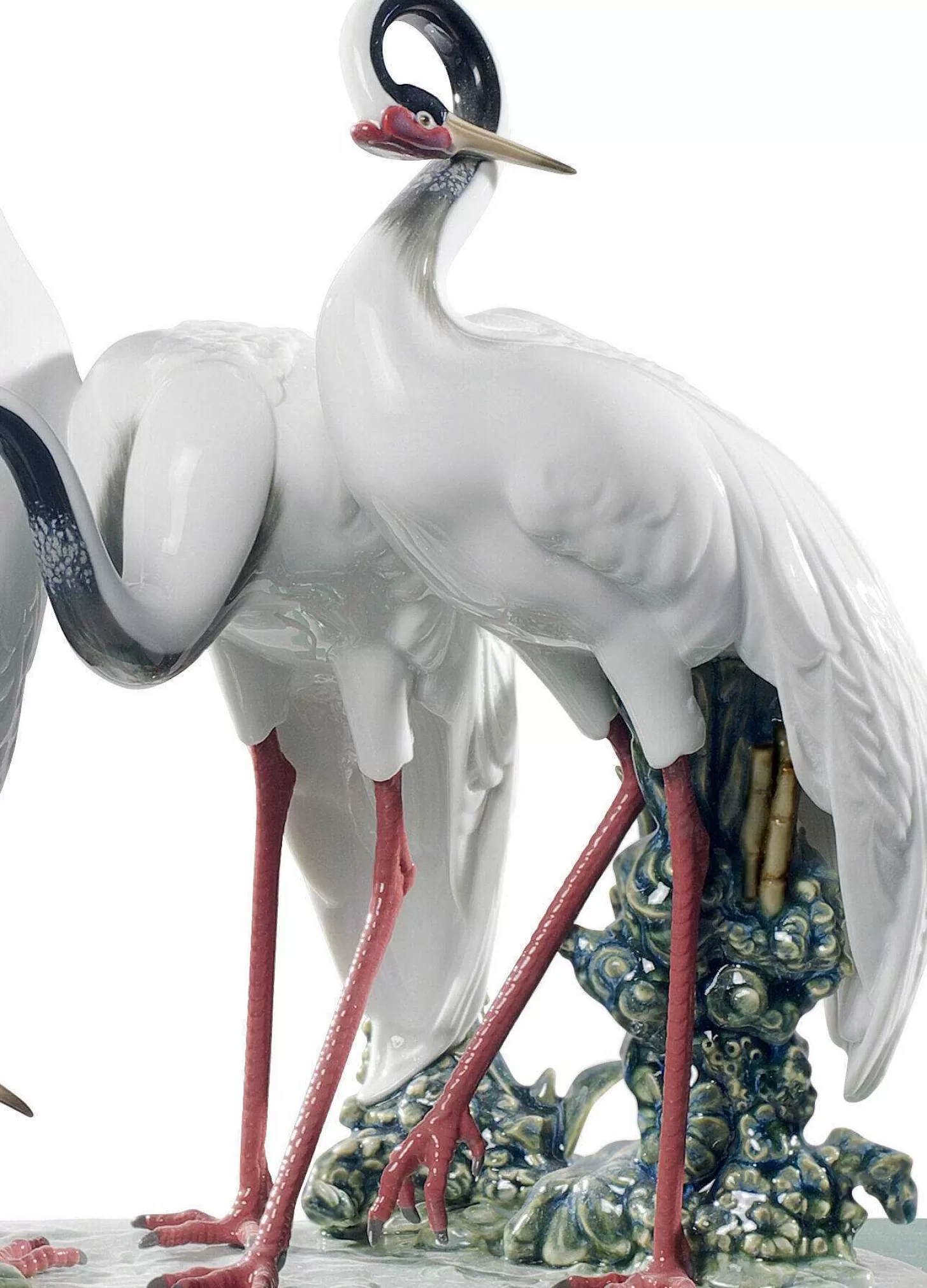 Lladró Flock Of Cranes Sculpture. Limited Edition^ Animals