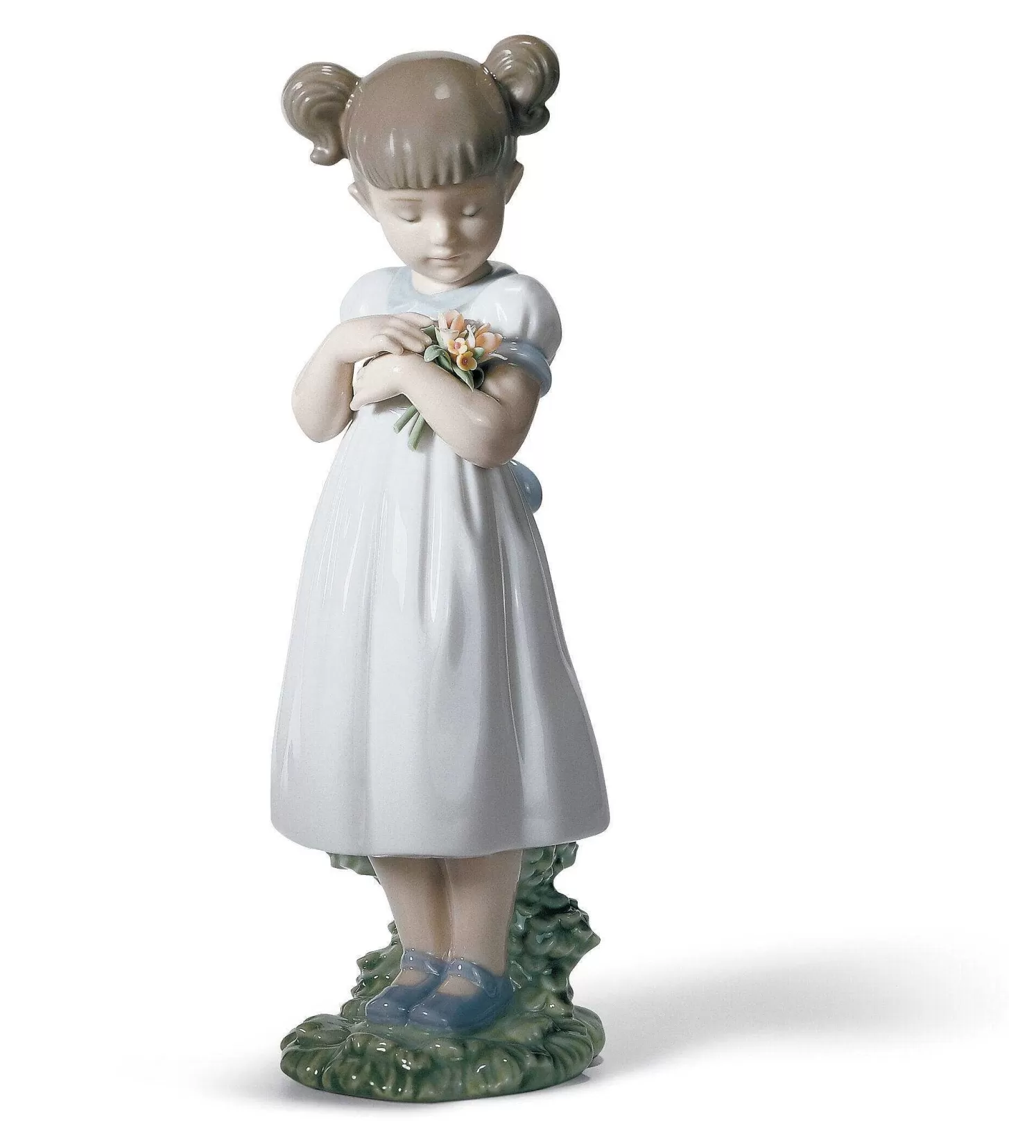 Lladró Flowers For Mommy Girl Figurine^ Children