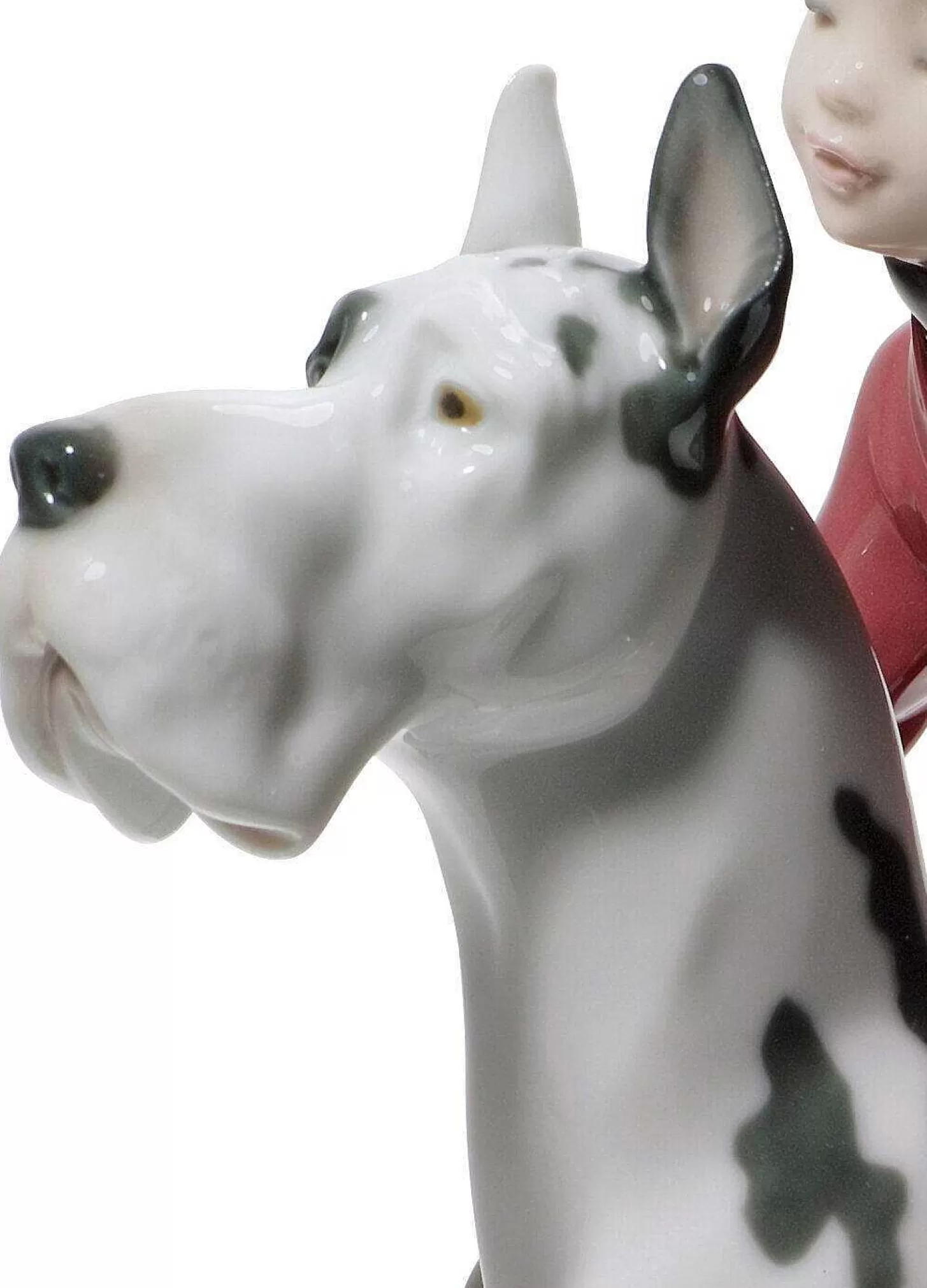 Lladró Giddy Up Doggy Girl Figurine^ Children