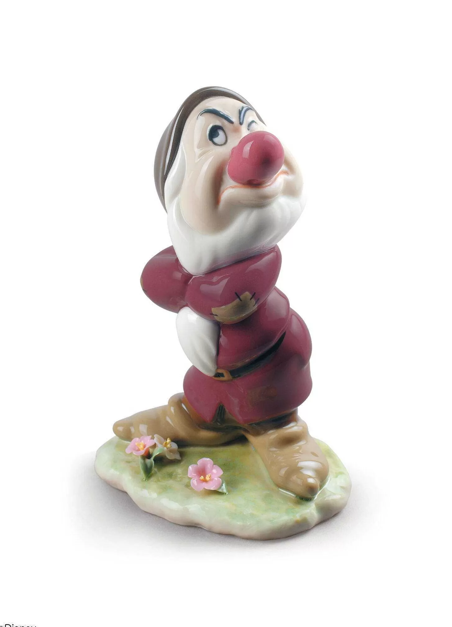 Lladró Grumpy Snow White Dwarf Figurine^ Licenses