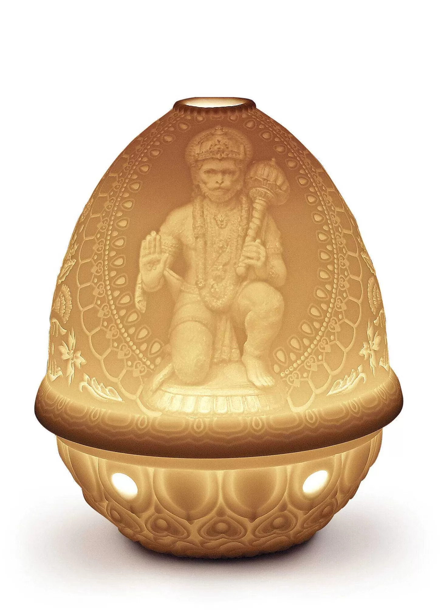 Lladró Hanuman Lithophane^ Lithophanes