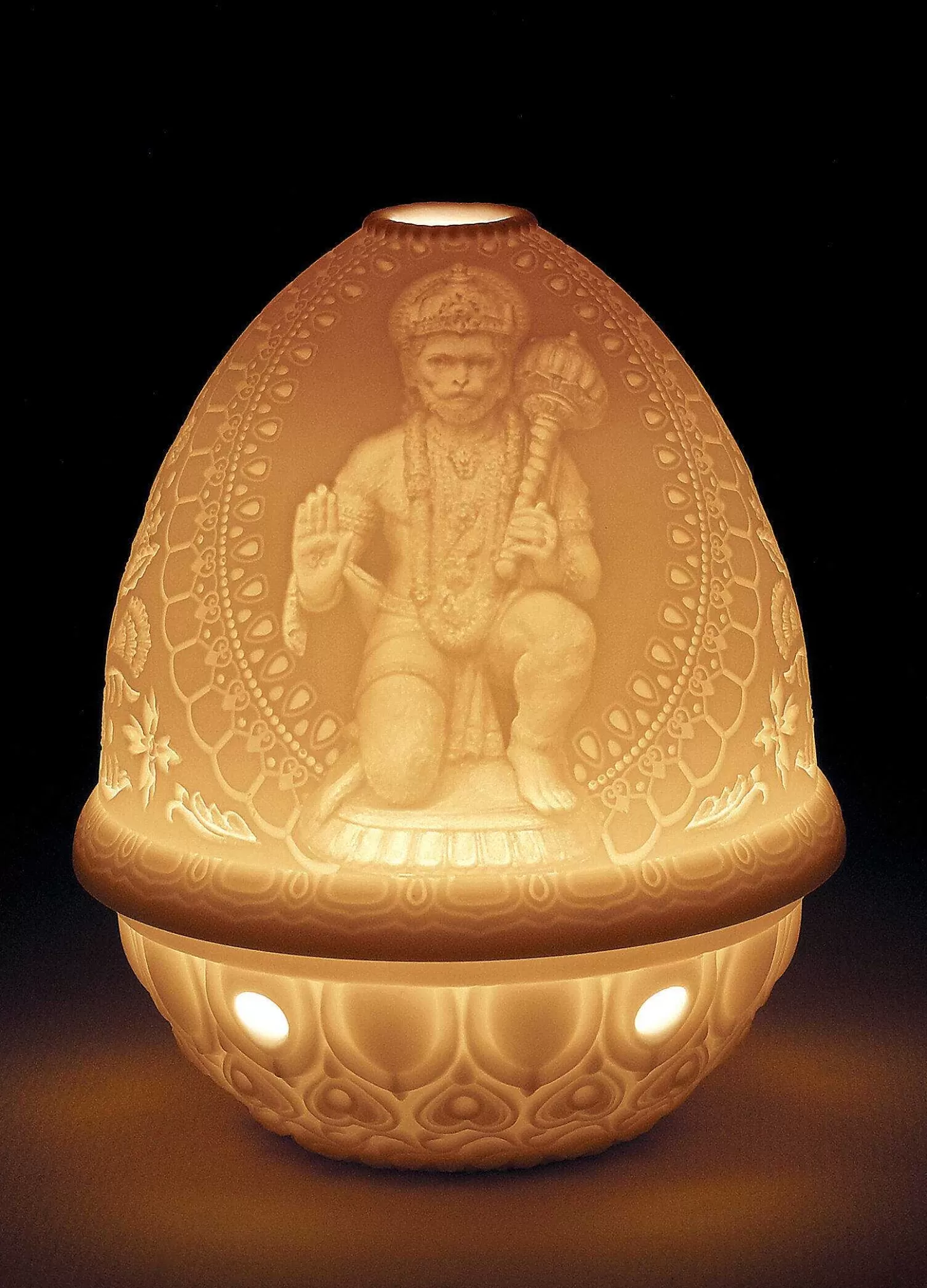 Lladró Hanuman Lithophane^ Lithophanes