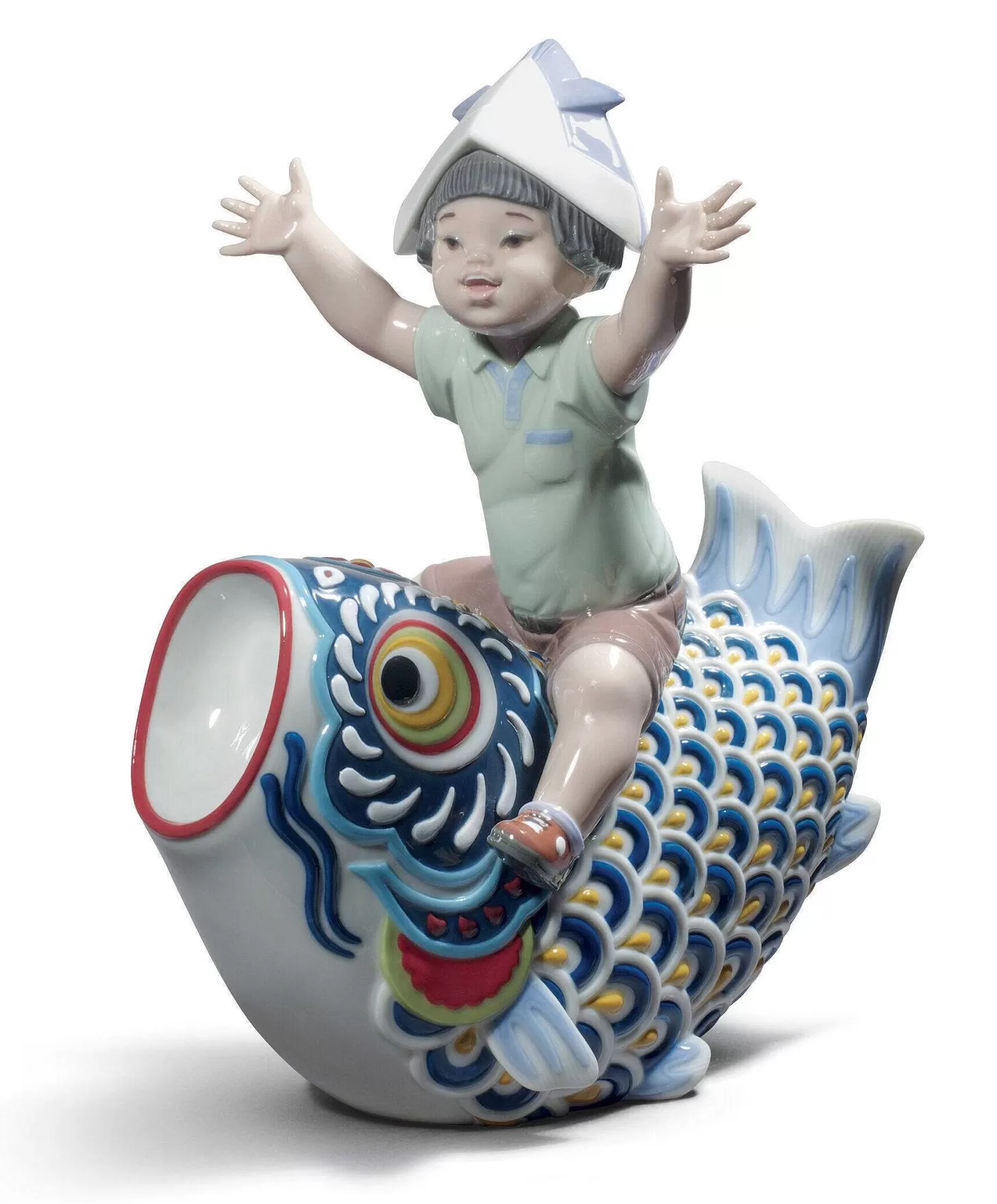 Lladró Happy Boy'S Day Figurine. Limited Edition^ Children