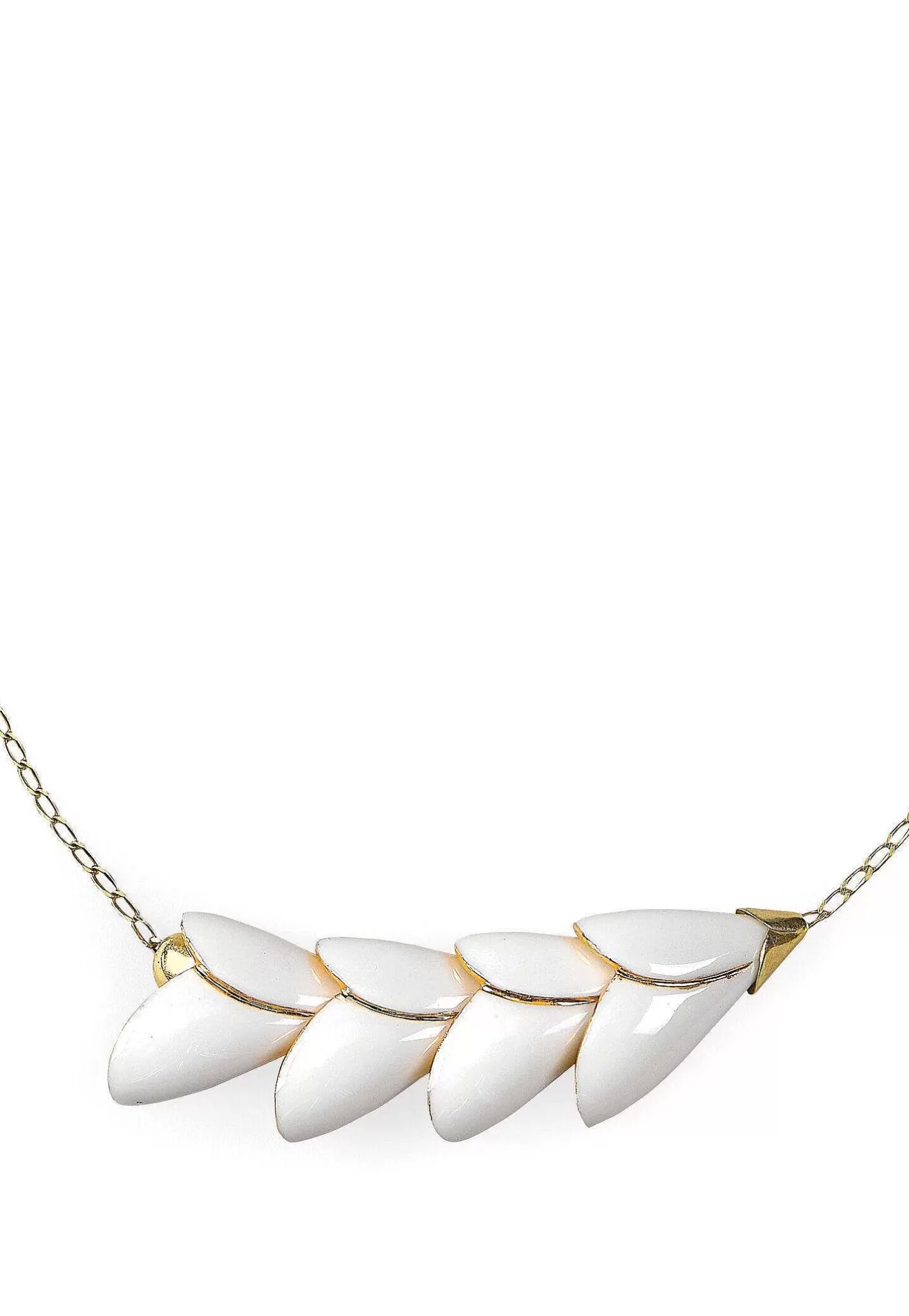 Lladró Heliconia 4 Petals Pendant^ Jewelry