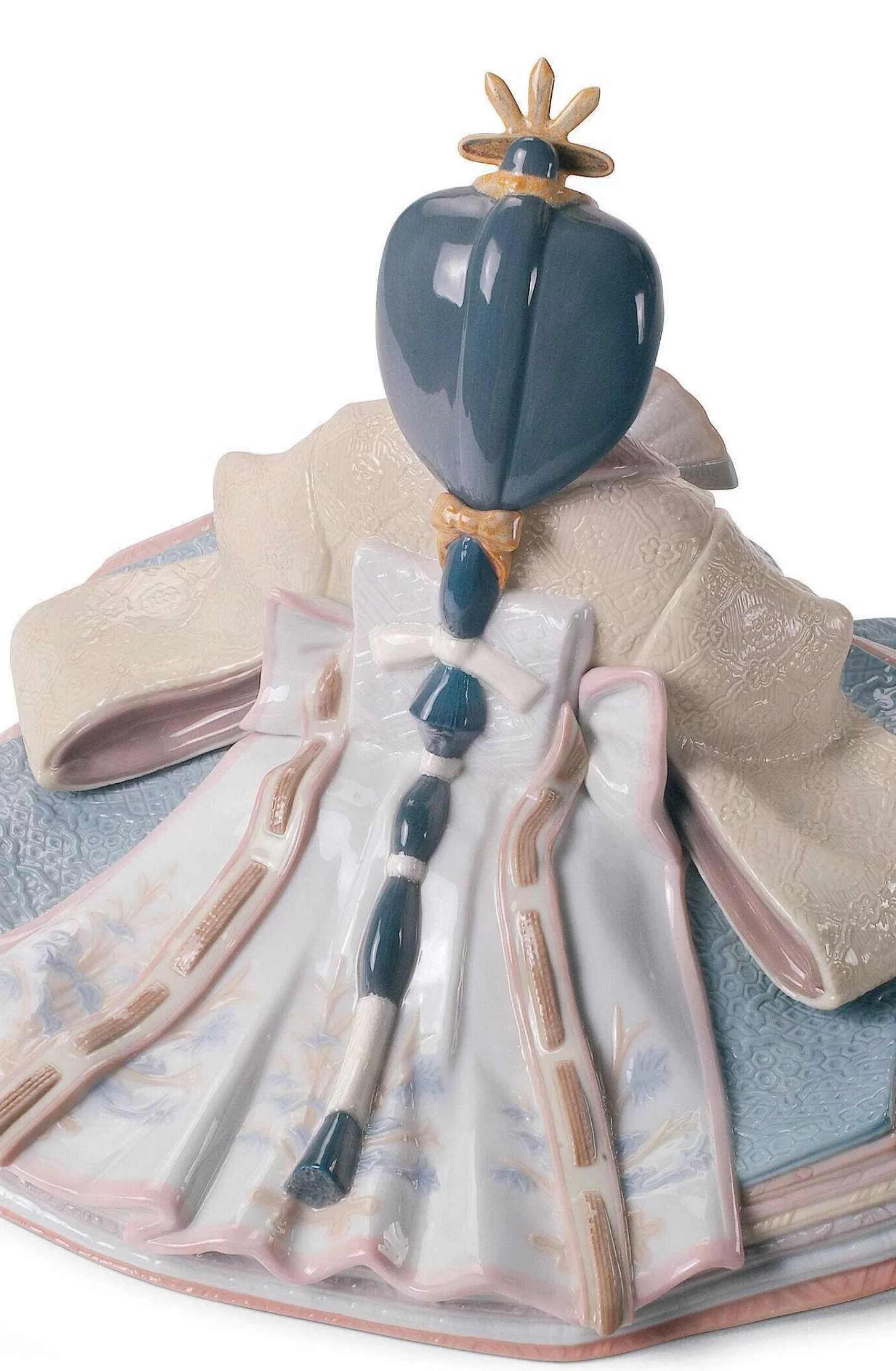 Lladró Hina Dolls Empress Figurine^ Japanese Culture