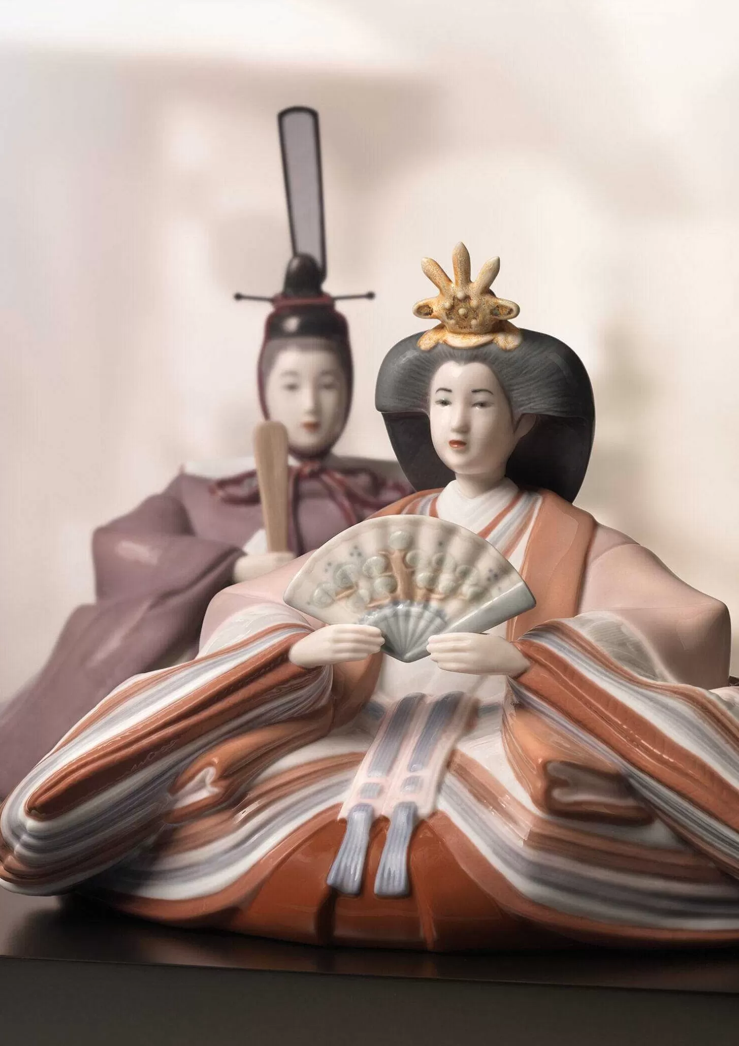 Lladró Hina Dolls Festival Figurine. Limited Edition^ Japanese Culture