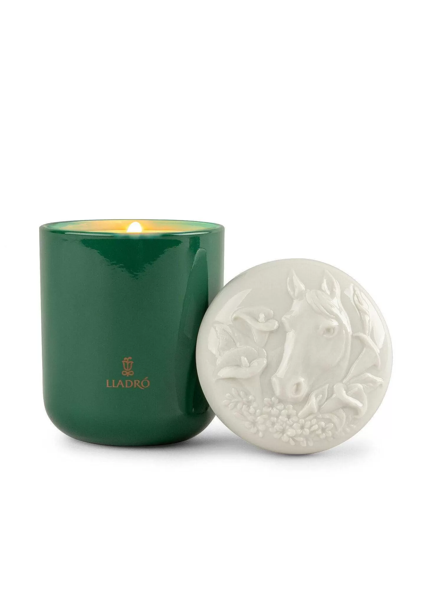 Lladró Horse Candle - Gardens Of Valencia^ Light & Scent