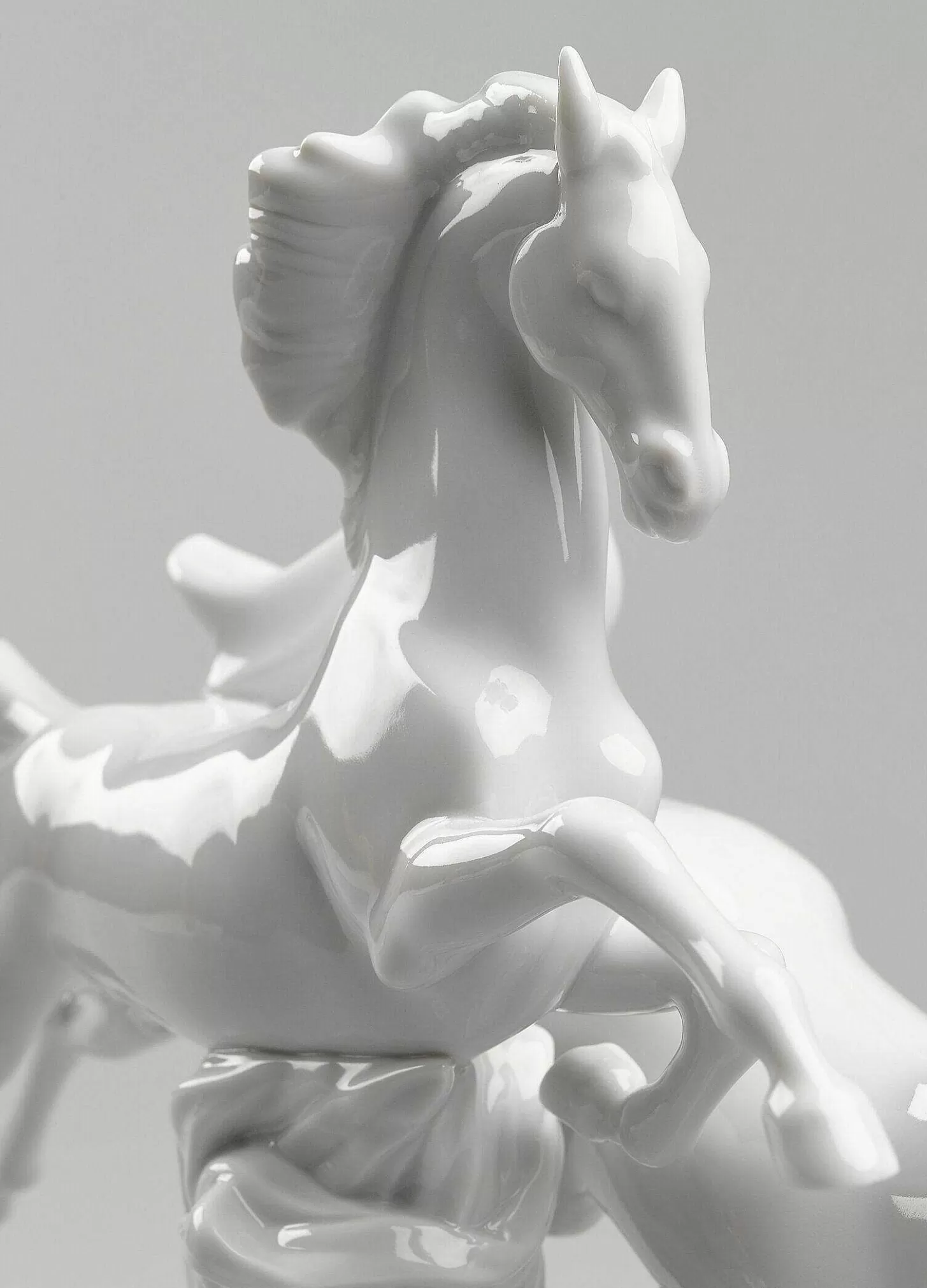Lladró Horses Galloping Figurine^ Animals