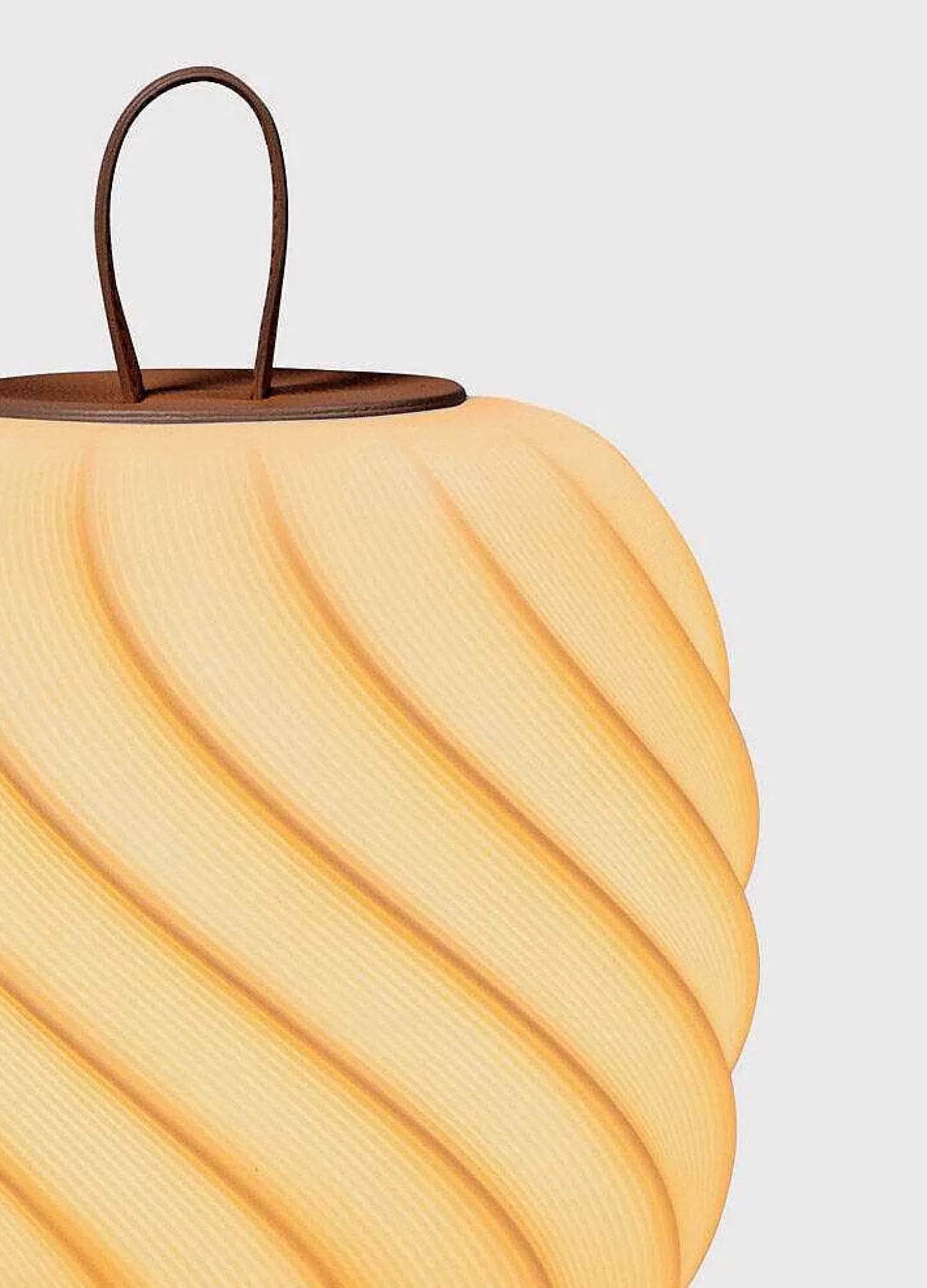 Lladró Ice Cream Portable Lamp. Medium. Leather^ Light & Scent
