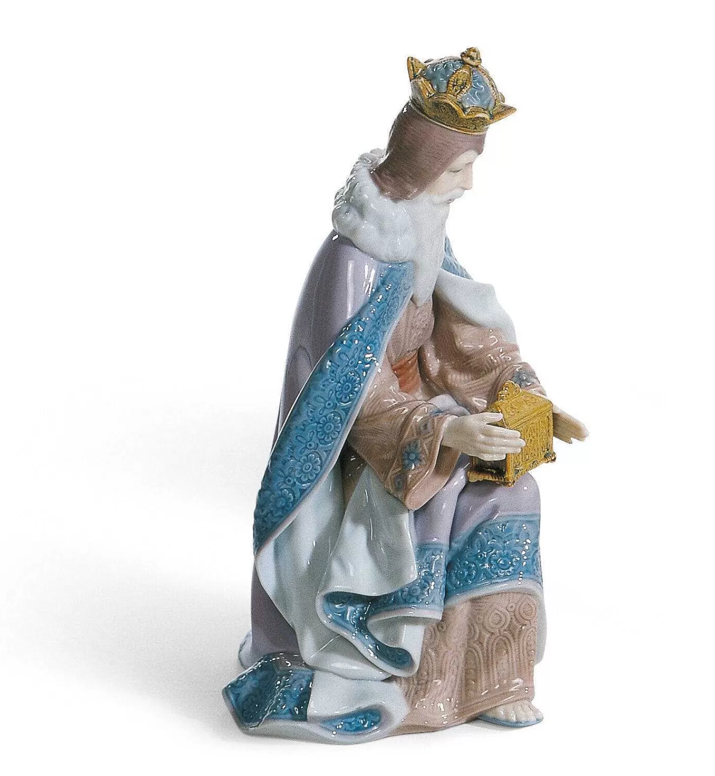 Lladró King Melchior Nativity Figurine^ Christianity