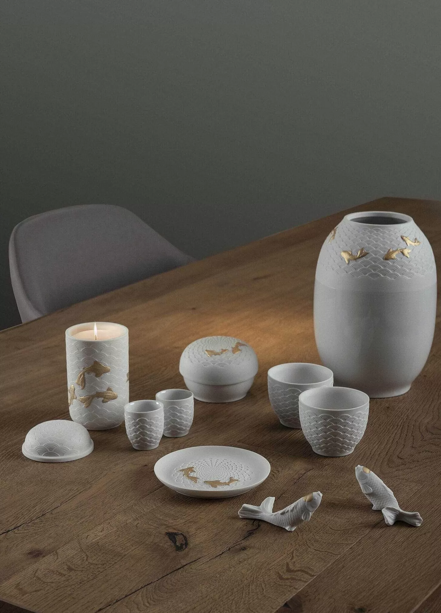 Lladró Koi Bowls^ Gifts
