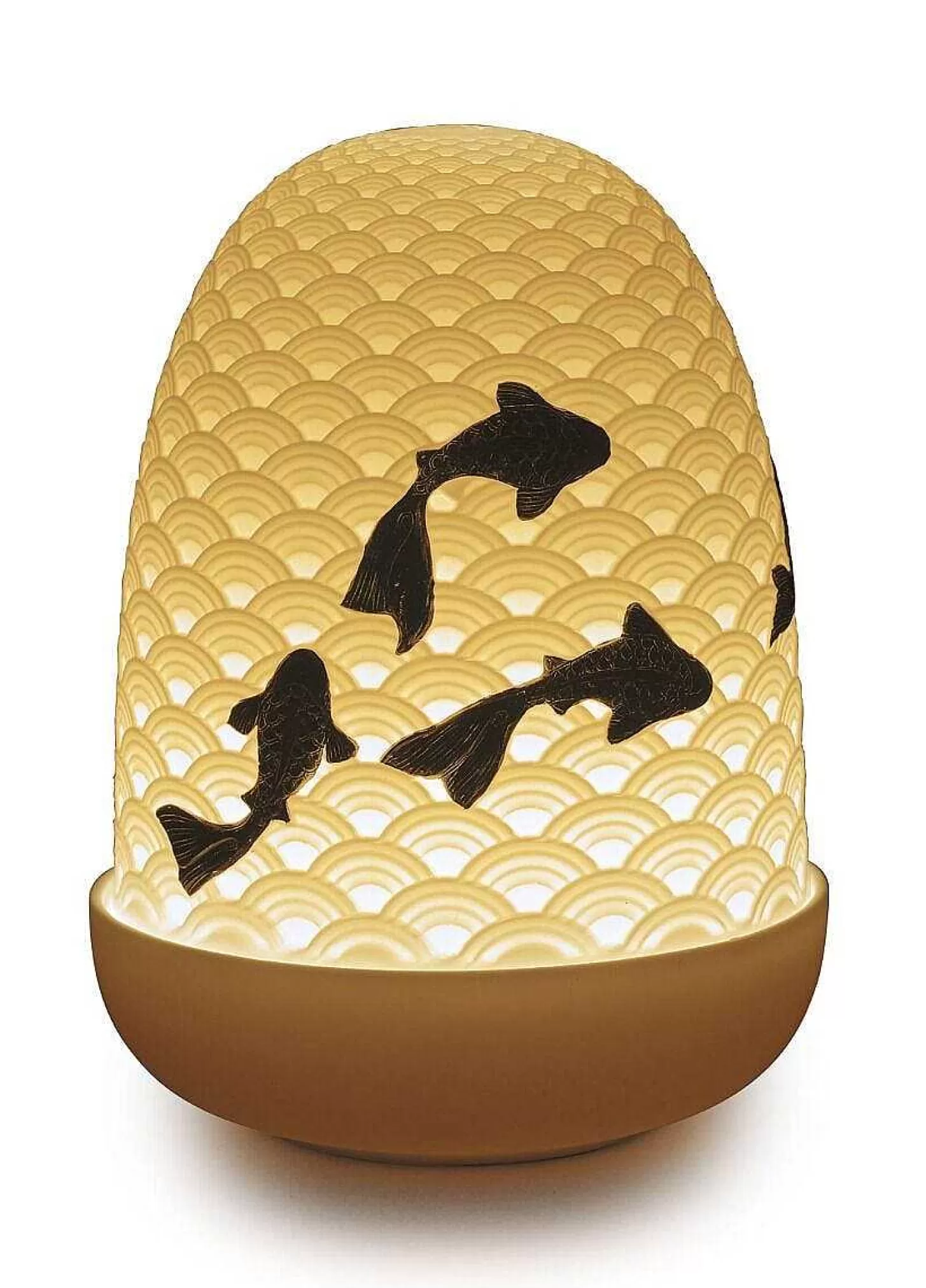 Lladró Koi Dome Table Lamp^ Light & Scent