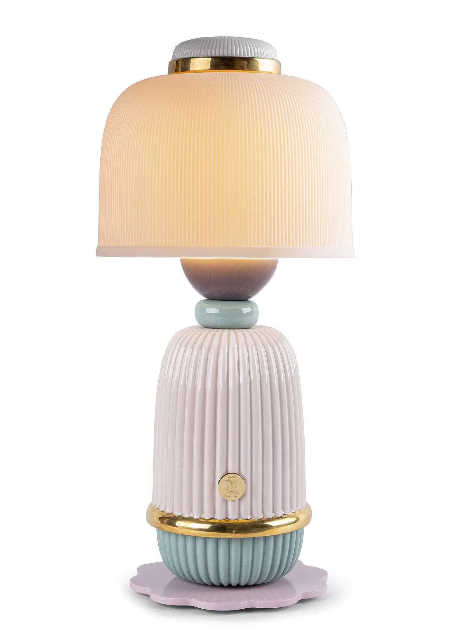 Lladró Kokeshi Lamp - Pink^ Light & Scent