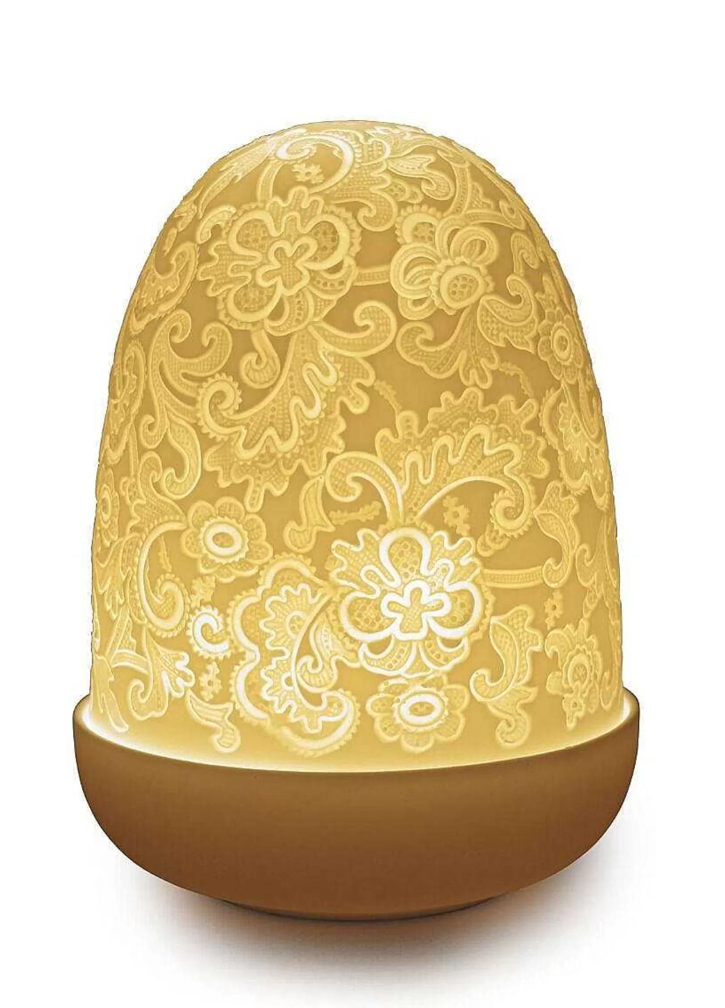 Lladró Lace Dome Table Lamp^ Lighting