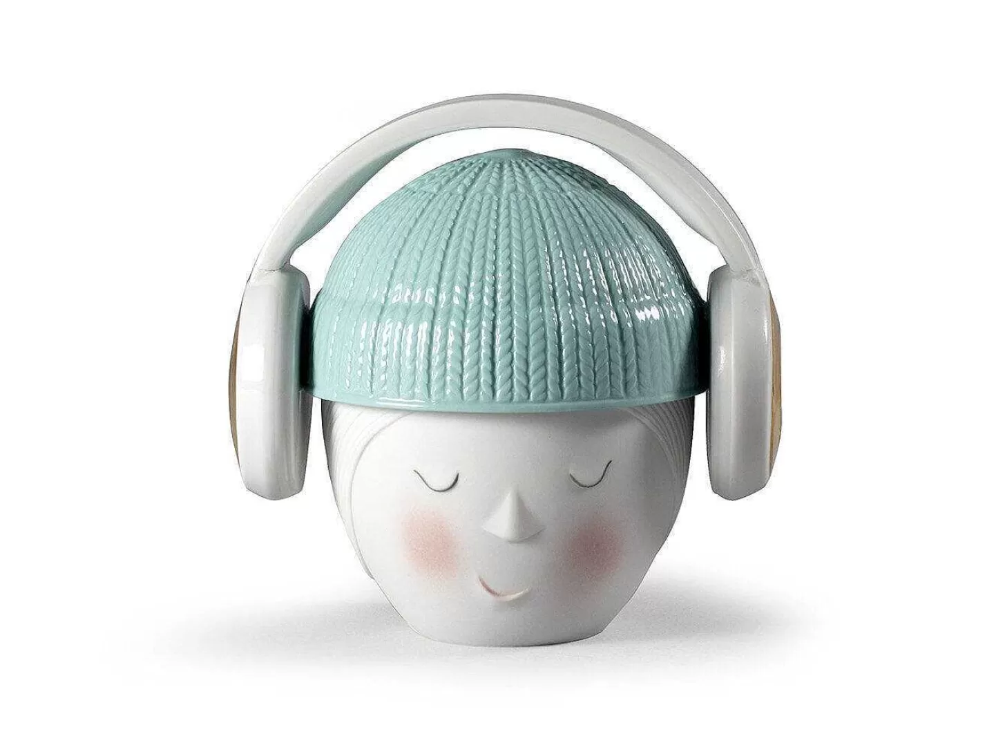 Lladró Lee Headphones Box. White^ Lee & Lane