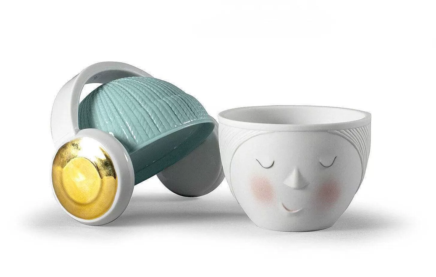 Lladró Lee Headphones Box. White^ Lee & Lane