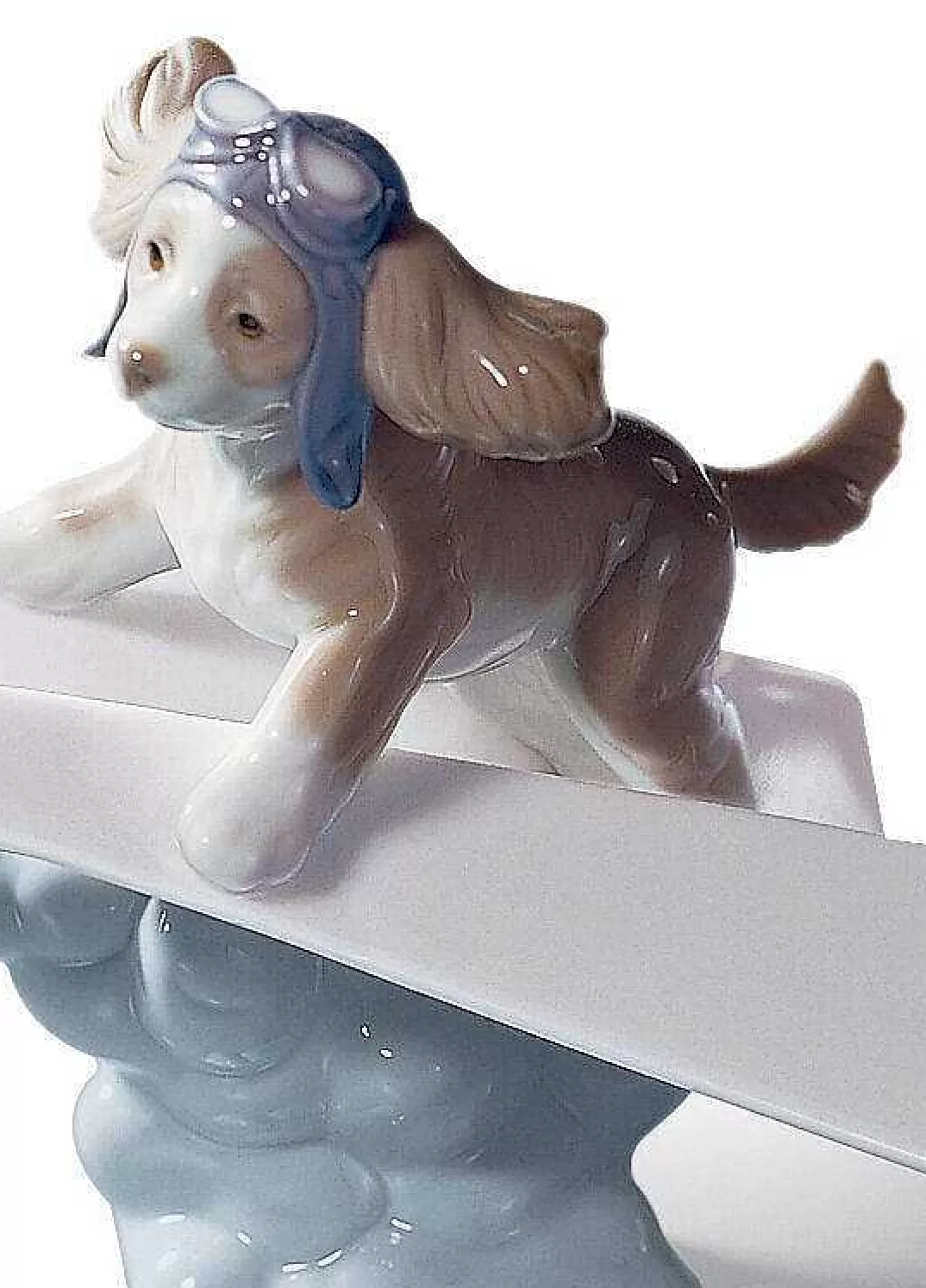 Lladró Let'S Fly Away Dog Figurine^ Animals