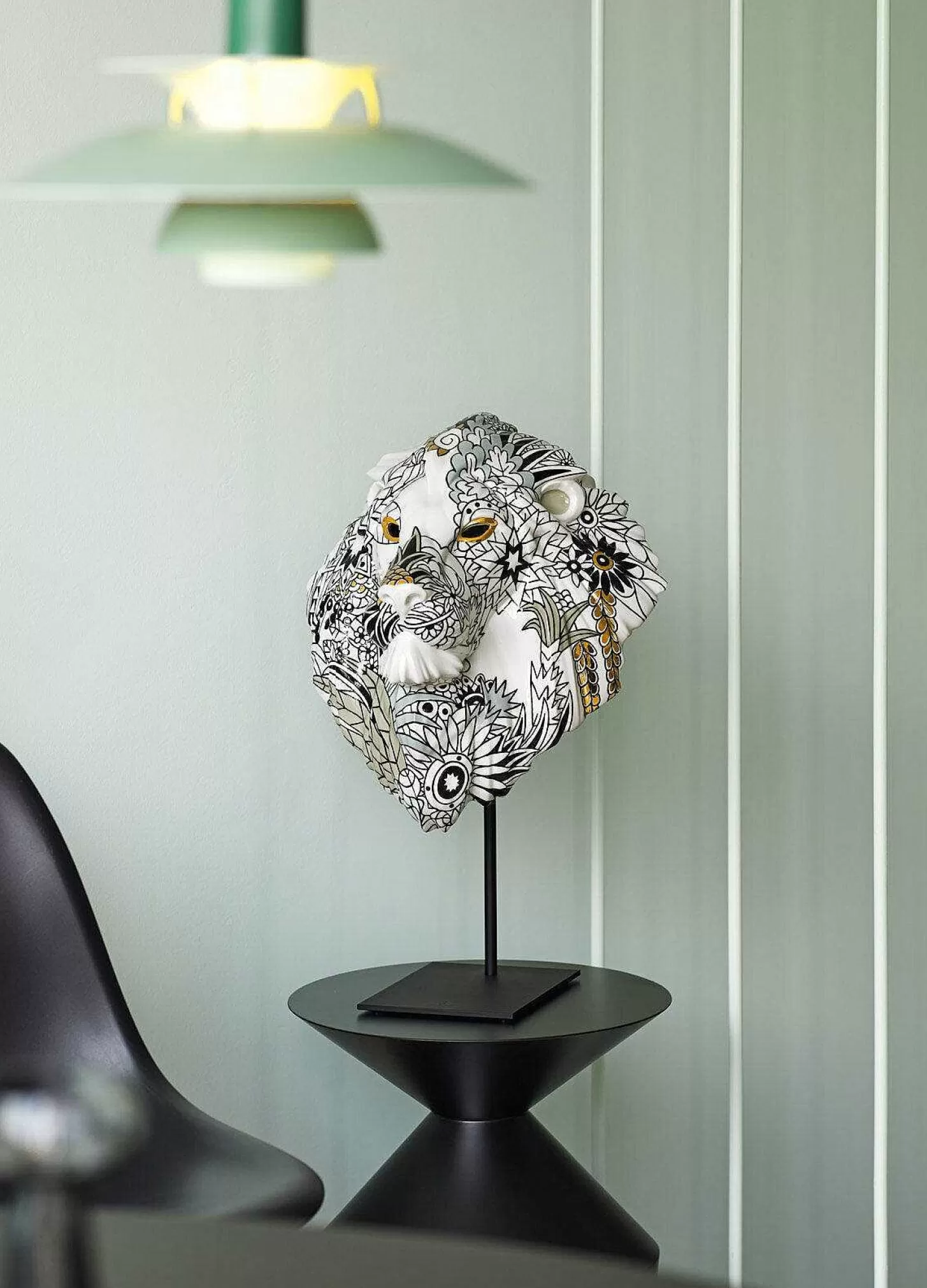 Lladró Lion Mask / Wild Nature^ Design