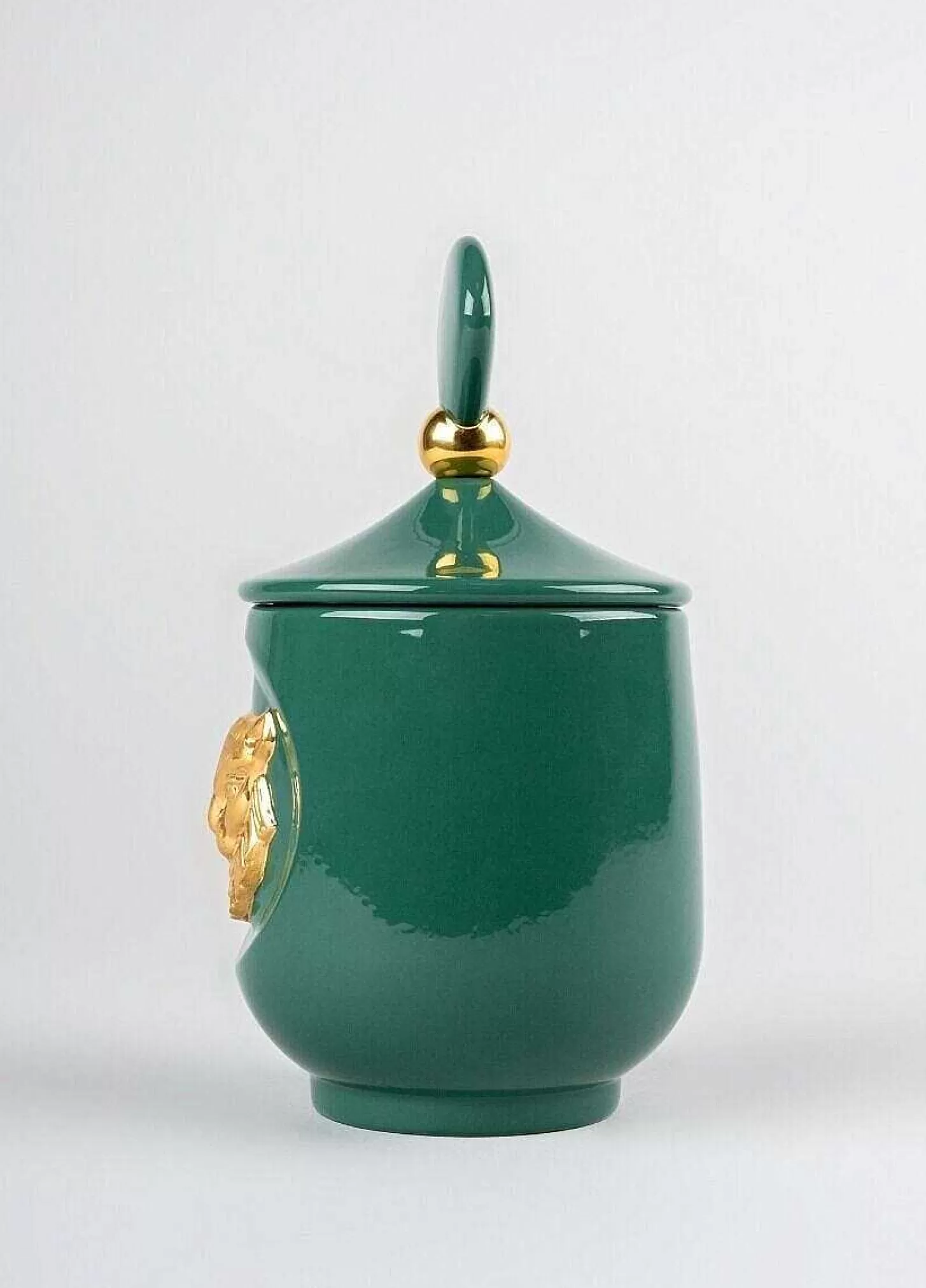 Lladró Lynx Candle Luxurious Animals. Redwood Fire Scent^ Light & Scent
